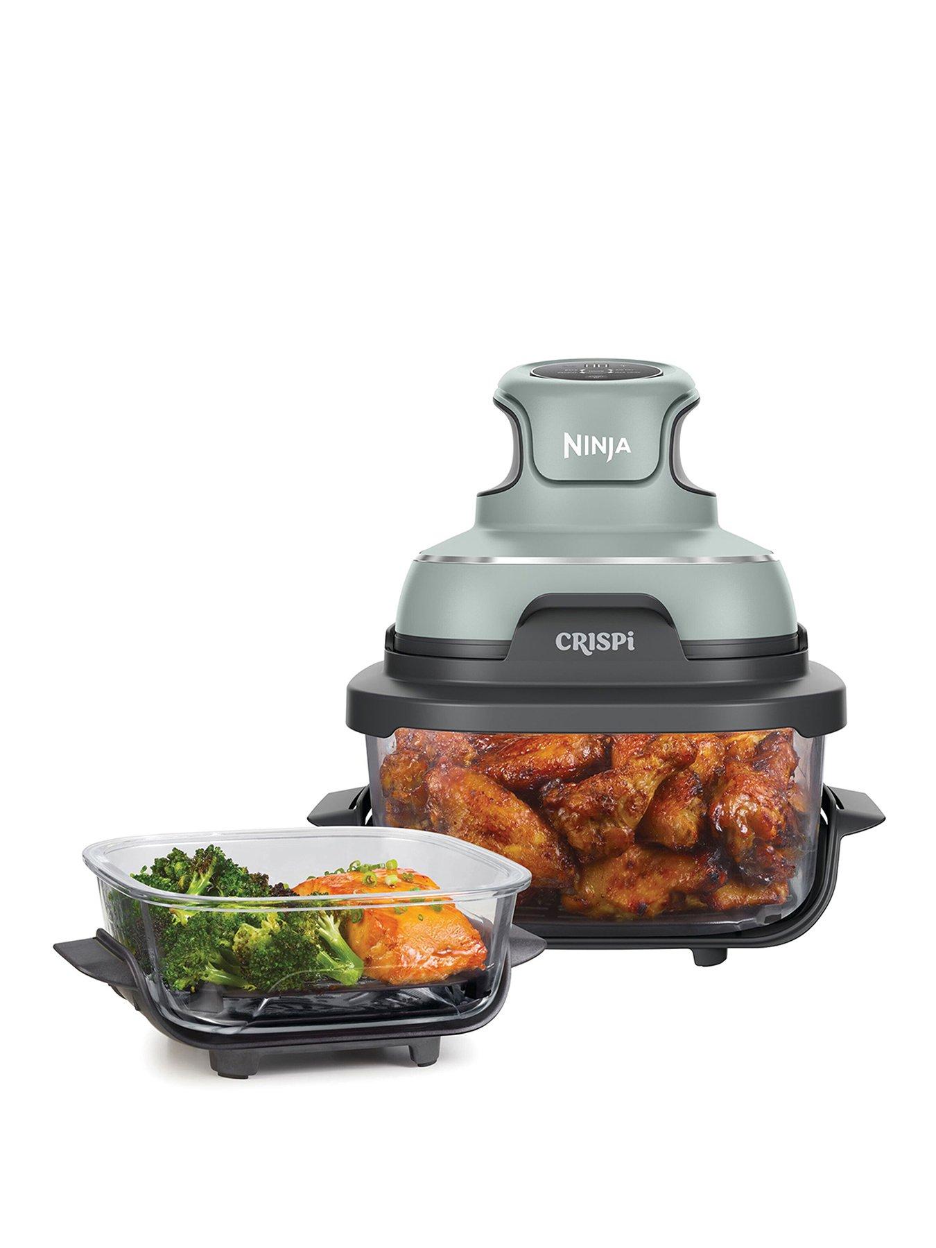 undefined CRISPi 4-in-1 Portable Glass Air Fryer - Sage FN101UKSG