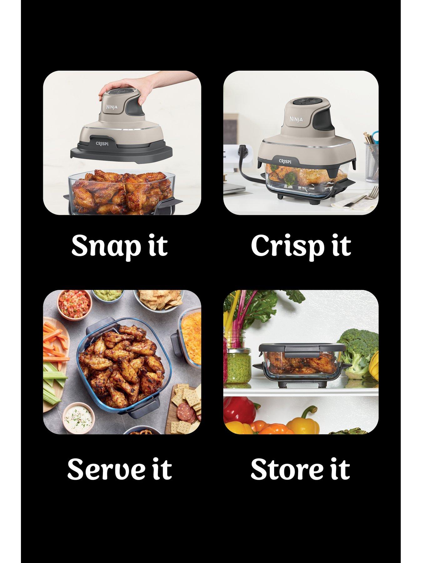  image of ninja-crispi-4-in-1-portable-glass-air-fryer-stone-fn101ukst