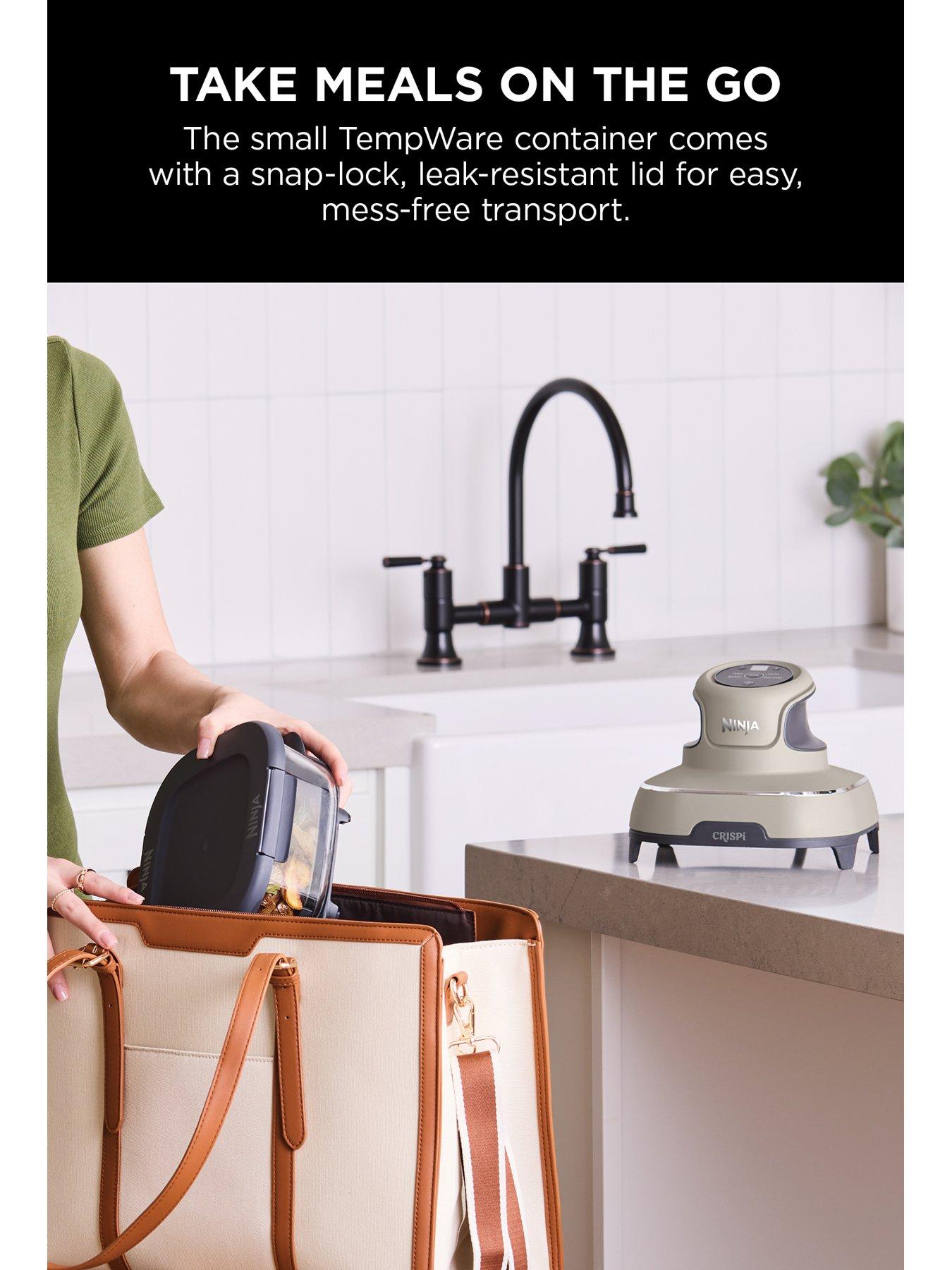  image of ninja-crispi-4-in-1-portable-glass-air-fryer-stone-fn101ukst