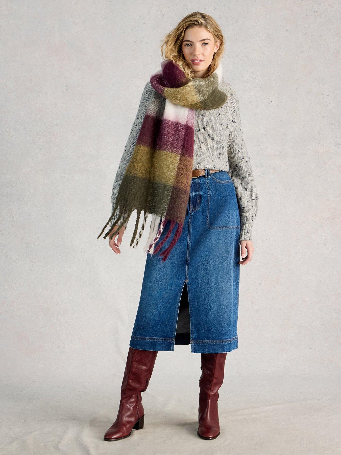 Image 3 of 6 of White Stuff Mono Nep Roll Neck - White