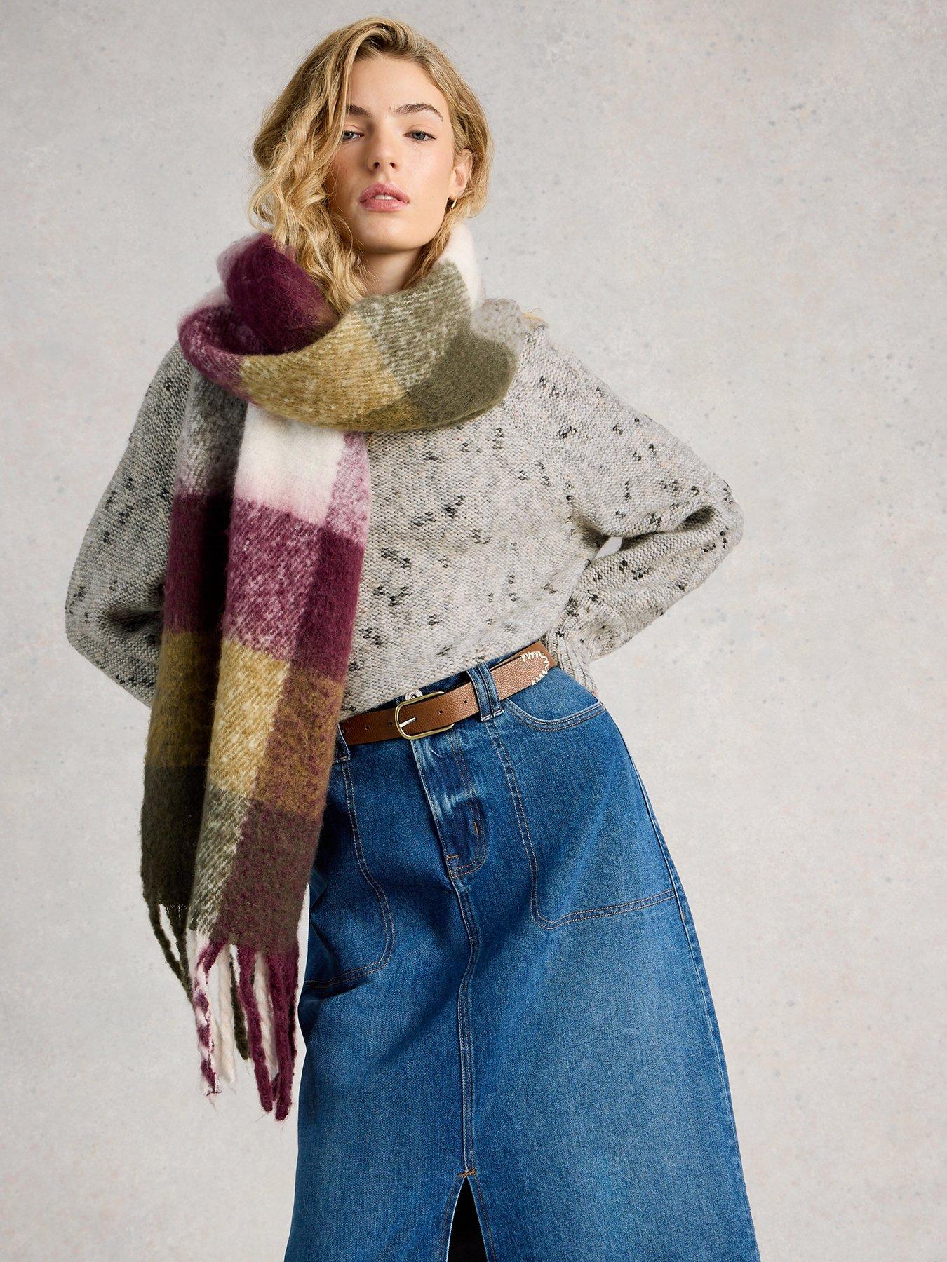 Image 4 of 6 of White Stuff Mono Nep Roll Neck - White