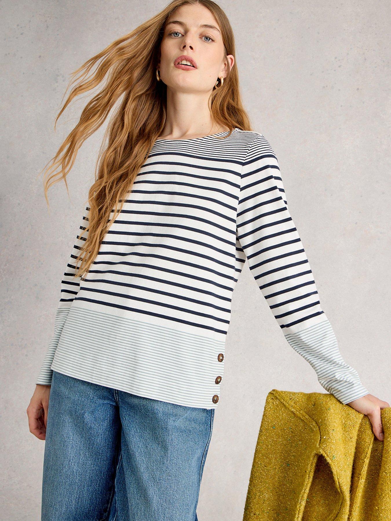 undefined Willow Ls Top - White