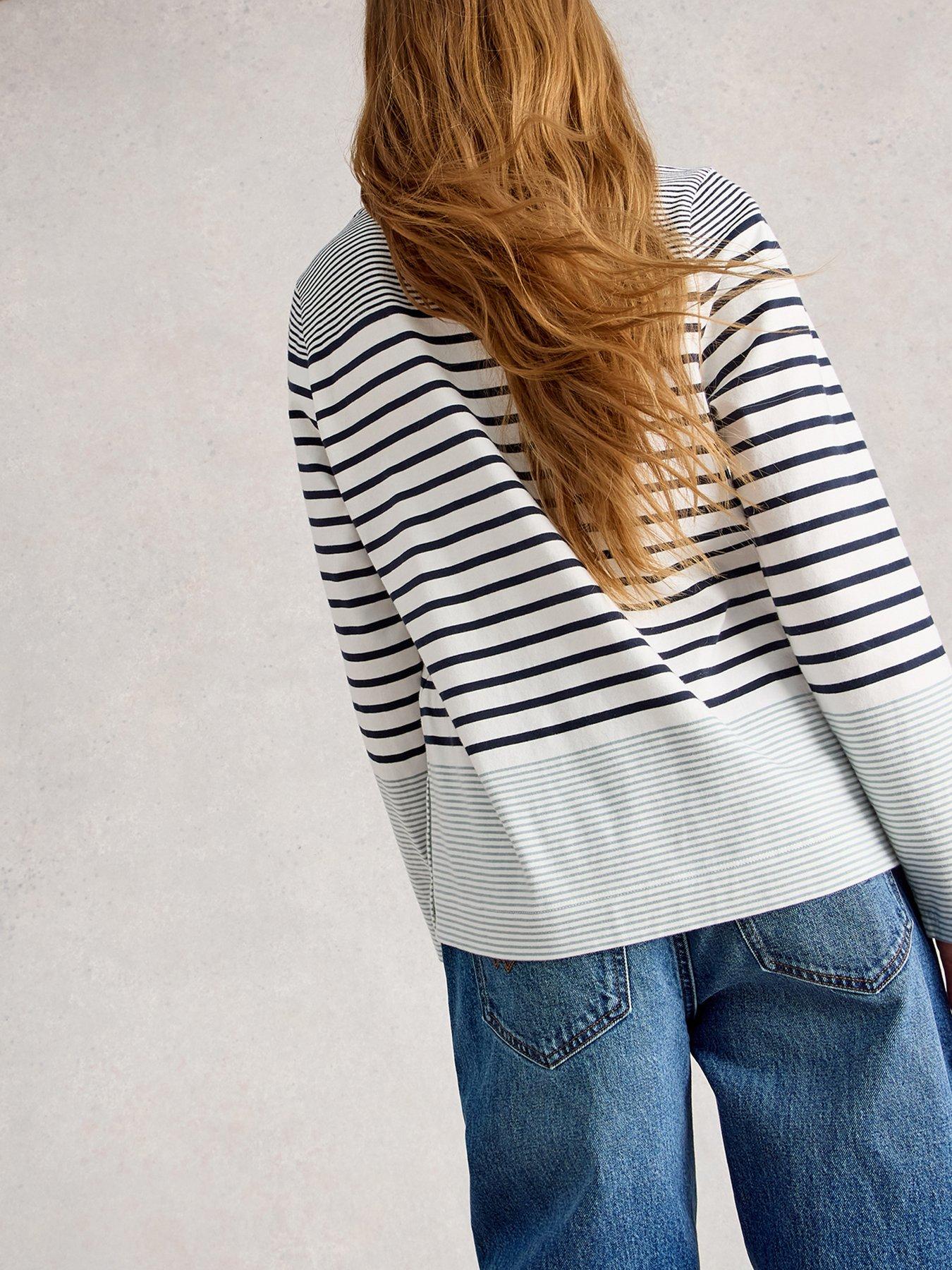 Image 2 of 6 of White Stuff Willow Long Sleeve Top - White