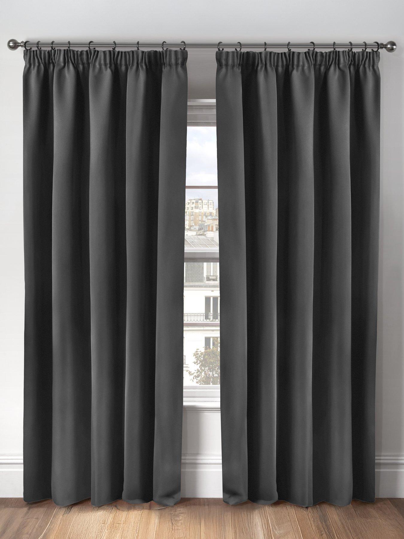 front image of woven-blackout-pleat-curtains-66x54