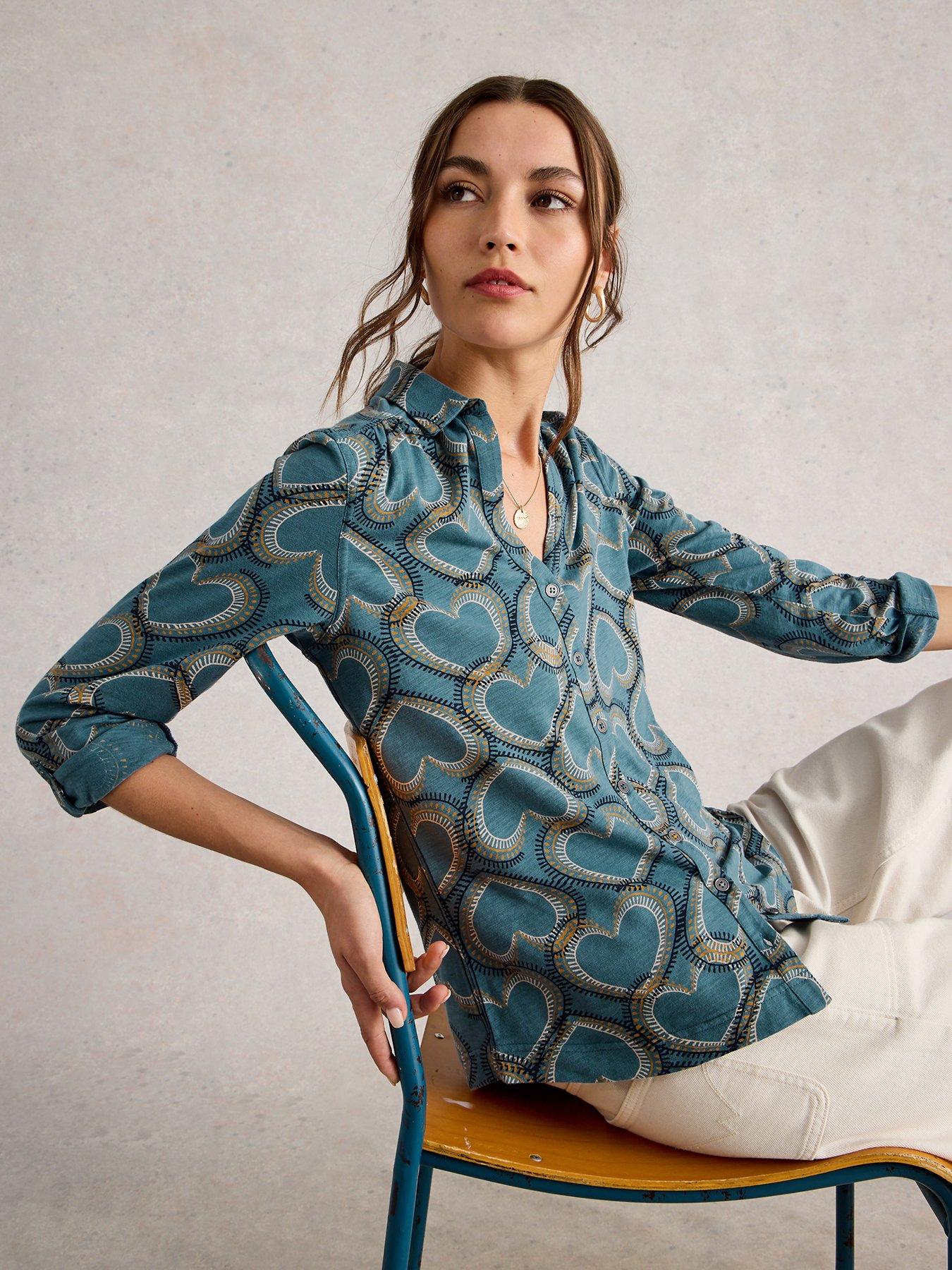 undefined Annie Jersey Shirt - Blue