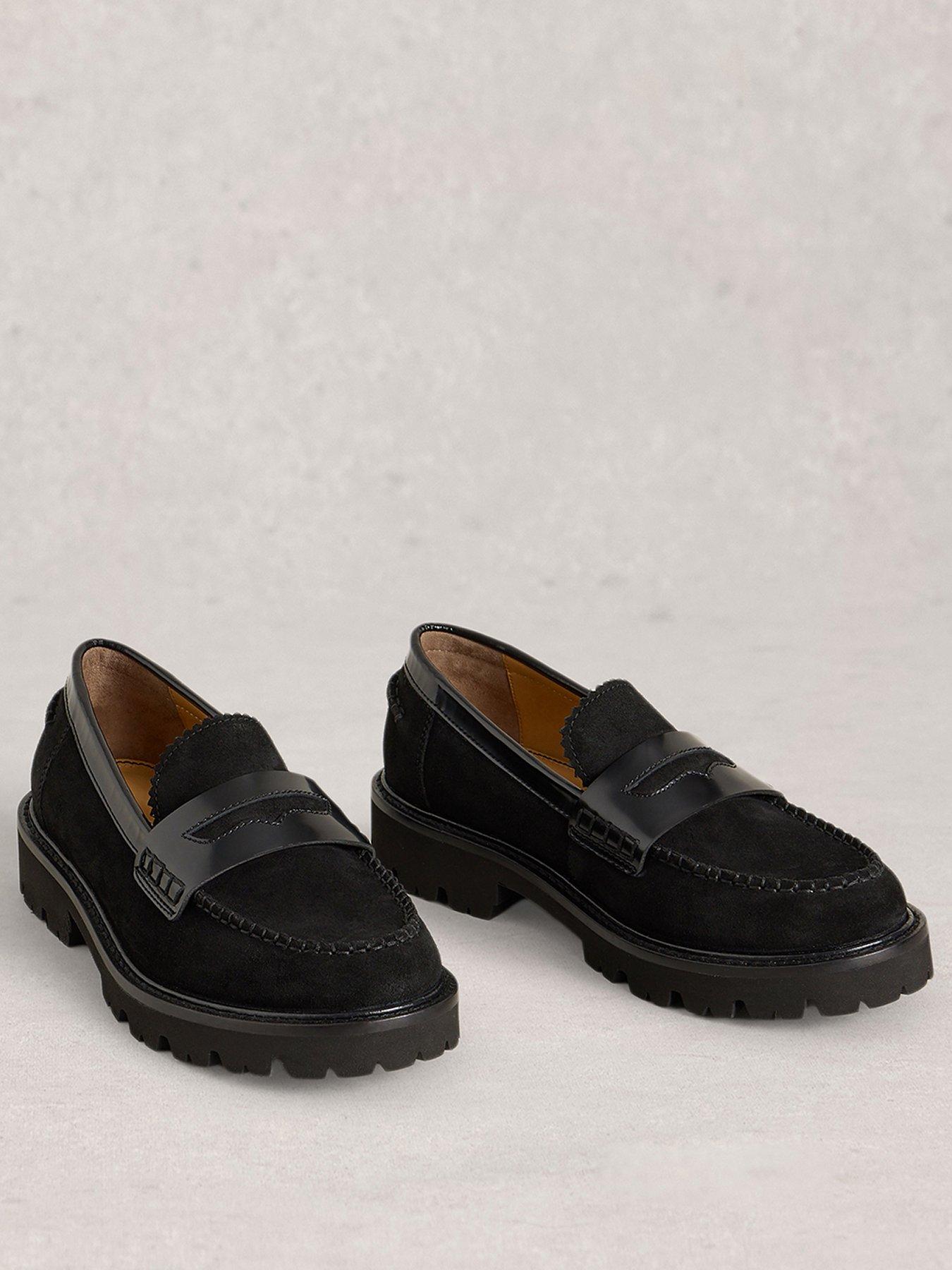 Image 2 of 4 of White Stuff Laura Chunky Loafer - Black