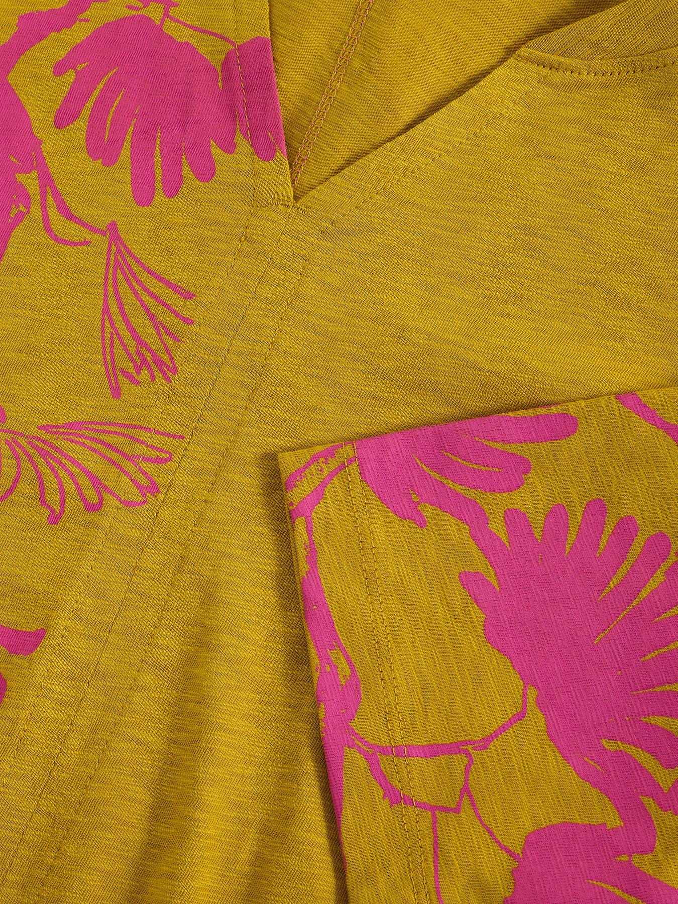 Image 6 of 6 of White Stuff Nelly Long Sleeve T-Shirt - Yellow