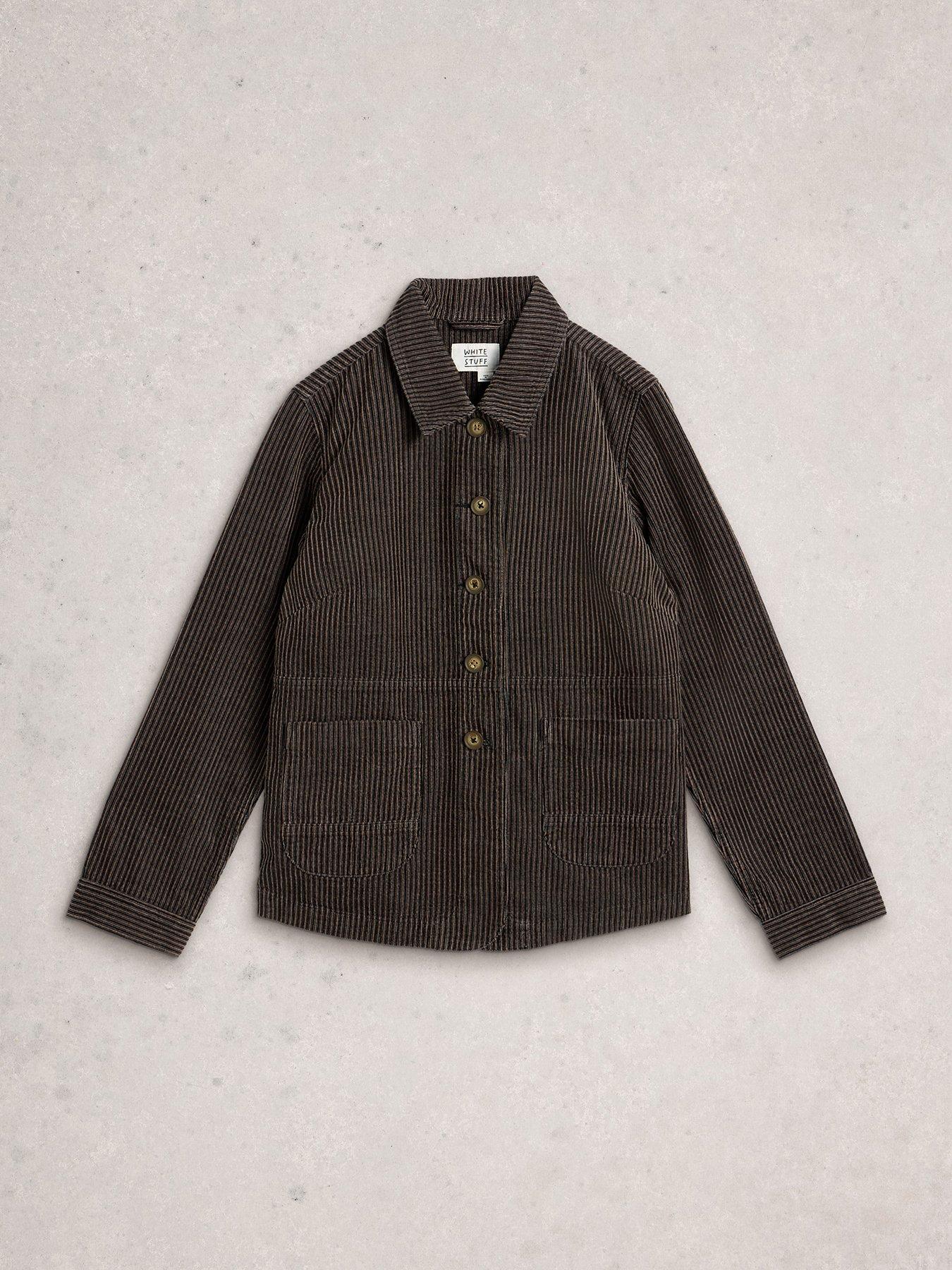 Image 5 of 6 of White Stuff Camie Cord Jacket - Black