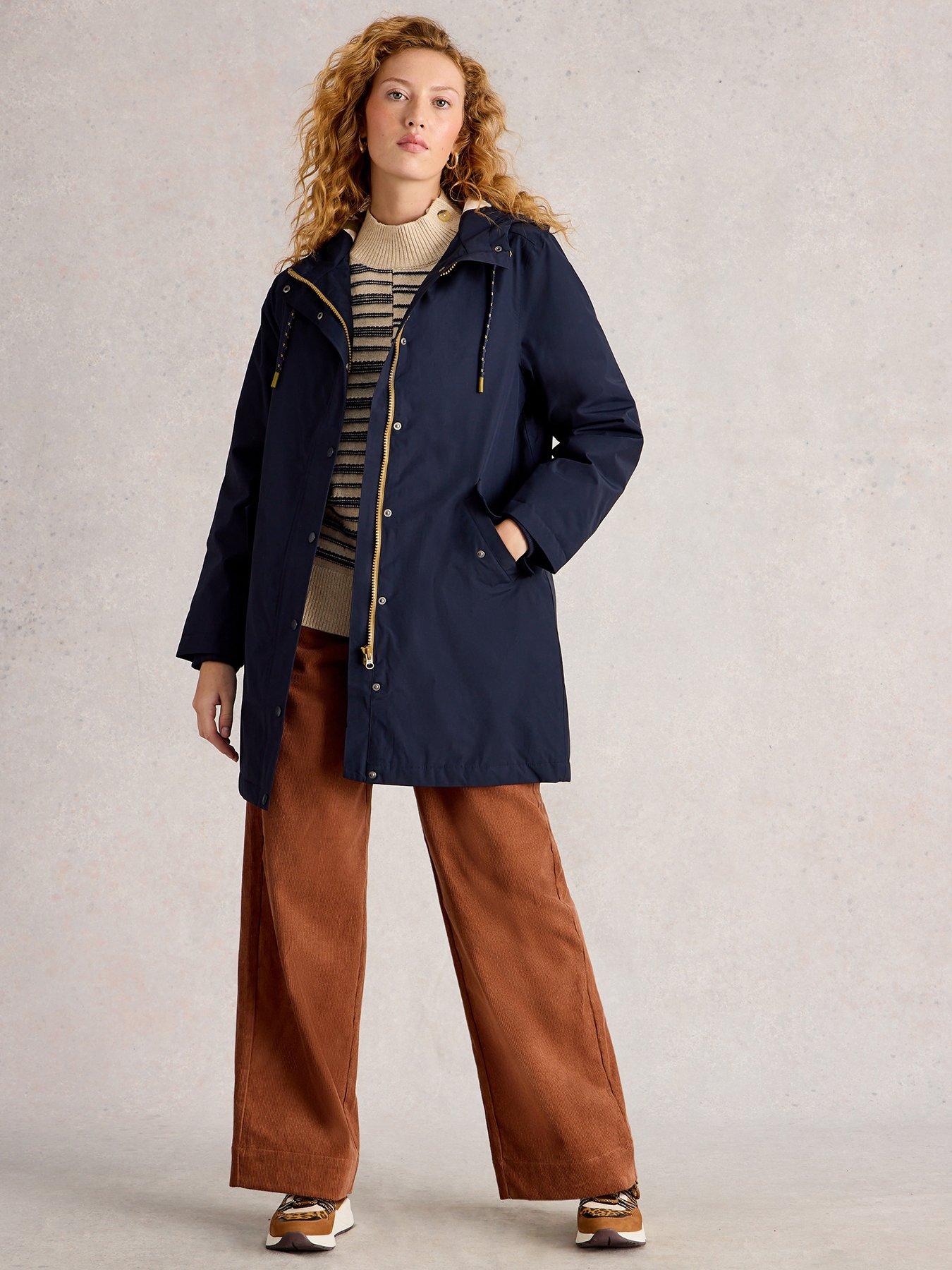 undefined Willow Waterproof Coat - Navy