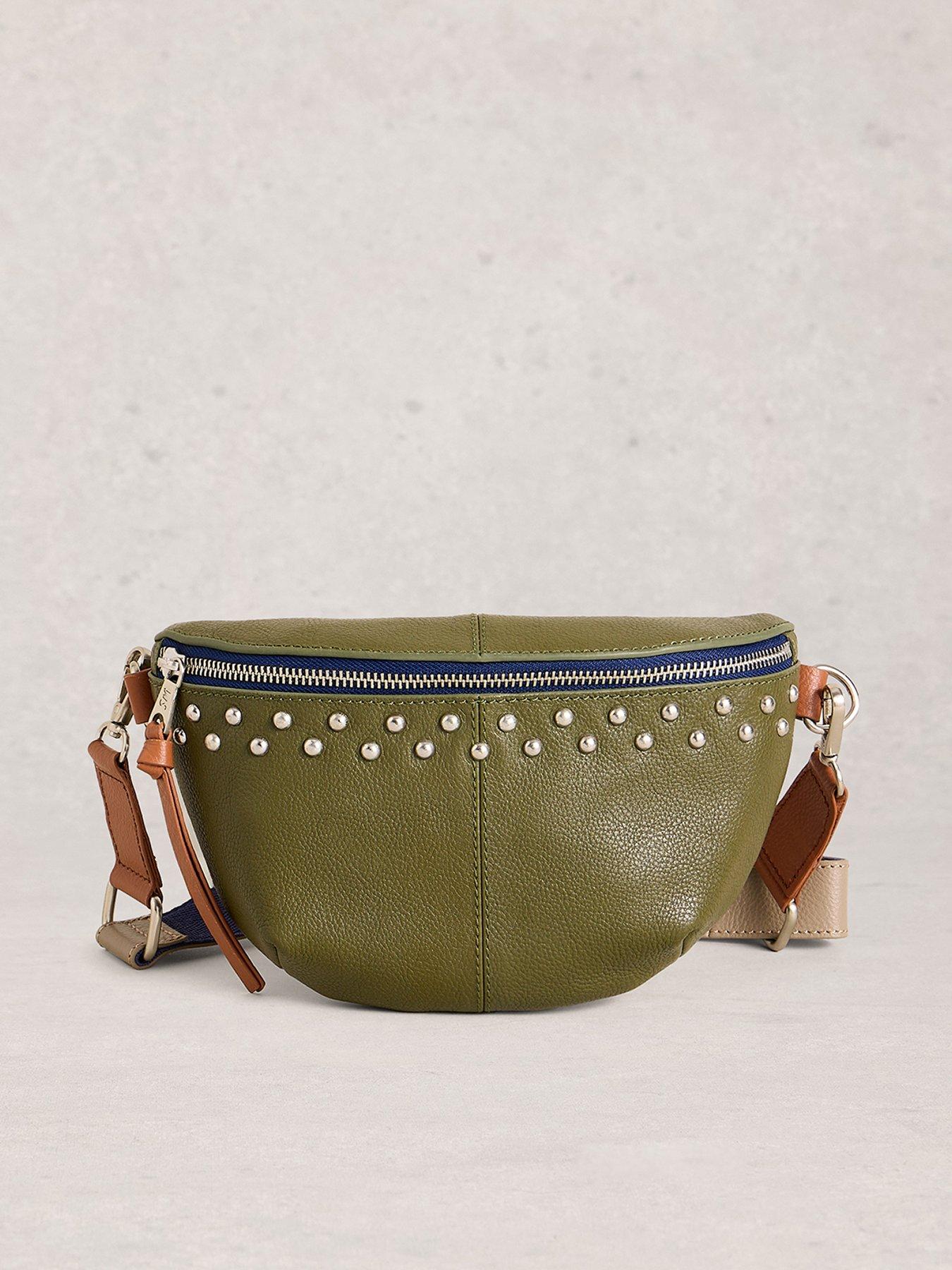 undefined Mini Sebby Studded Sling Bag - Green