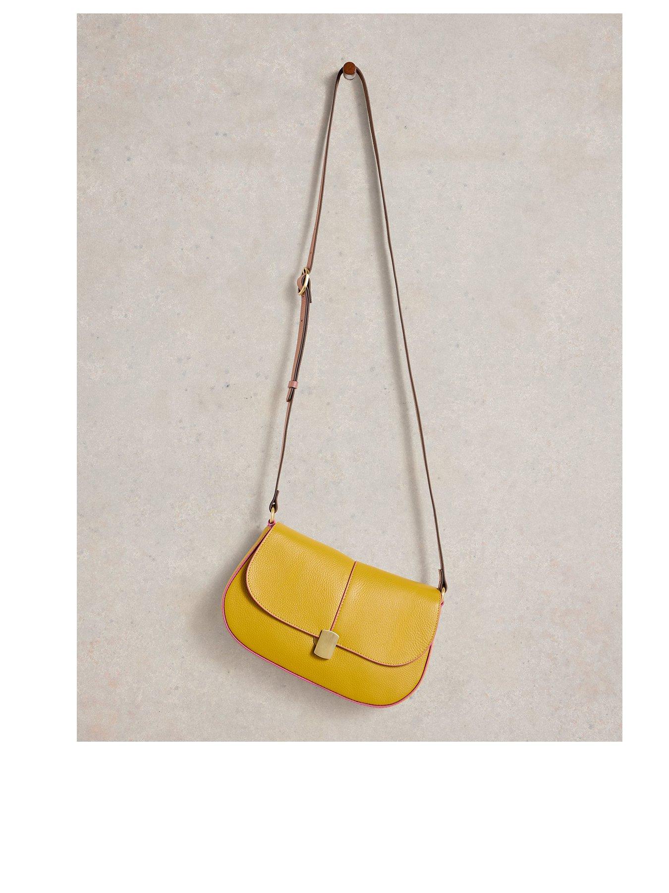 undefined Silvy Lock Crossbody Bag - Yellow