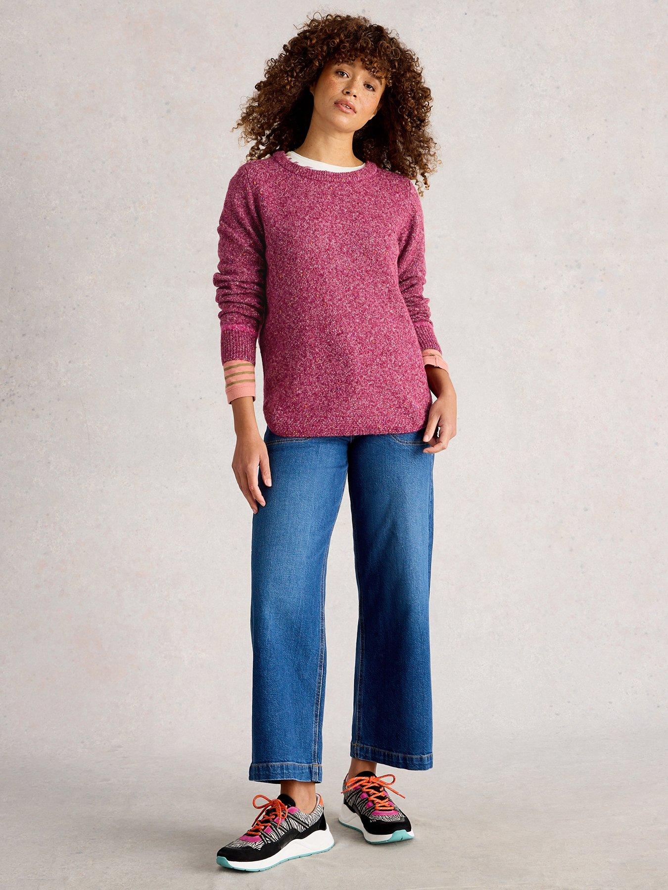Image 3 of 6 of White Stuff Talia Nep Jumper - Purple