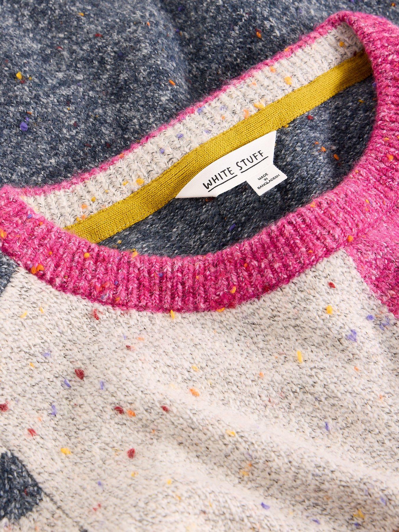 Image 6 of 6 of White Stuff Talia Nep Jumper - Pink