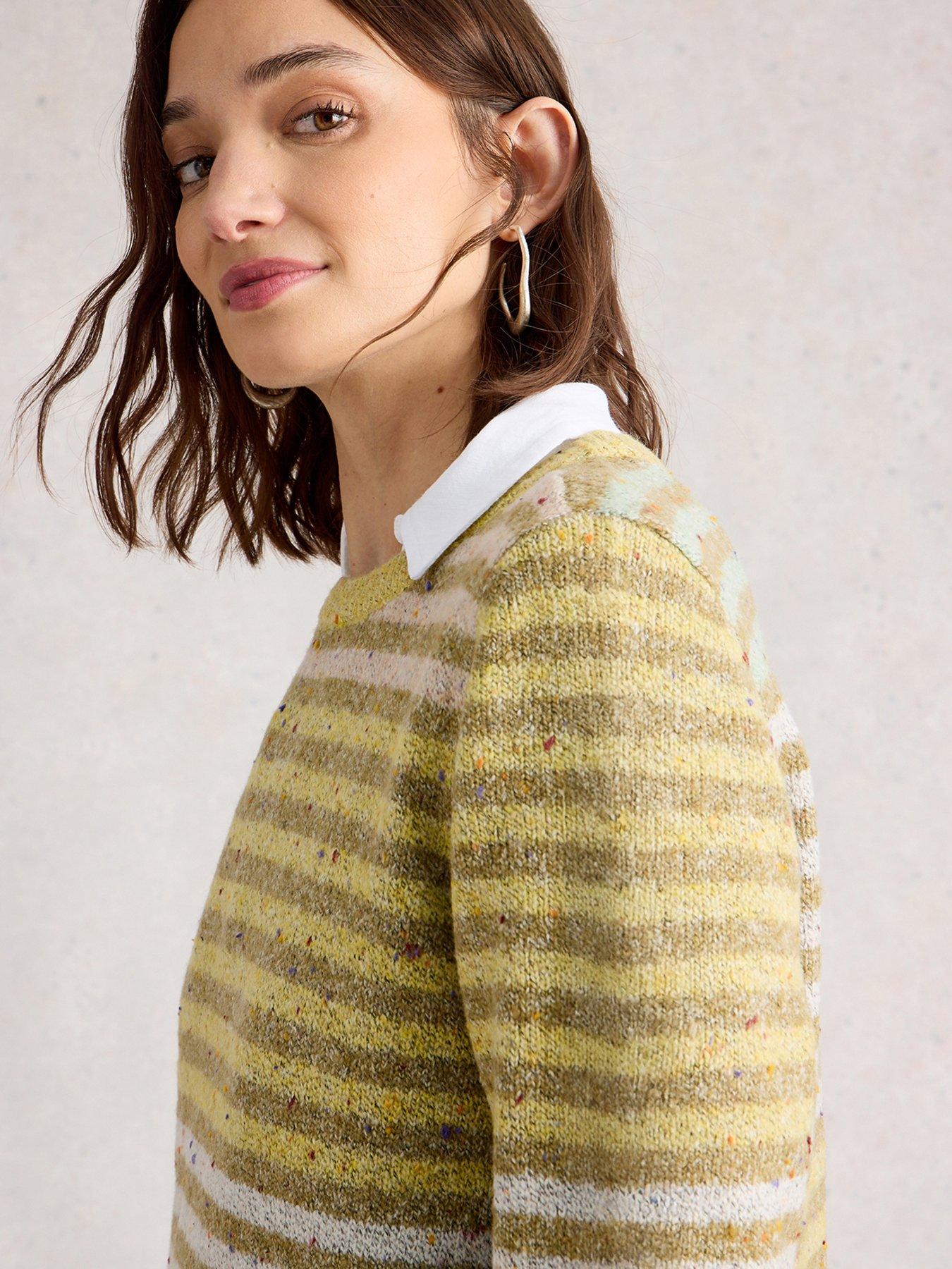 Image 4 of 6 of White Stuff Talia Nep Jumper - Yellow
