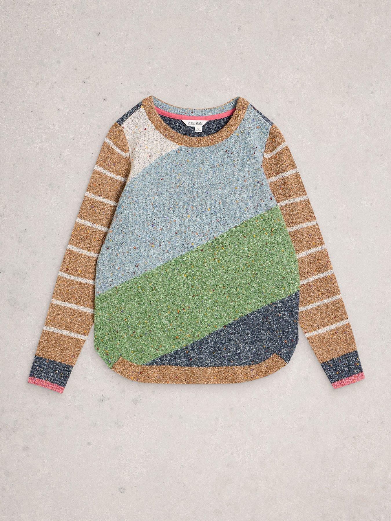 Image 5 of 6 of White Stuff Talia Nep Jumper - Green