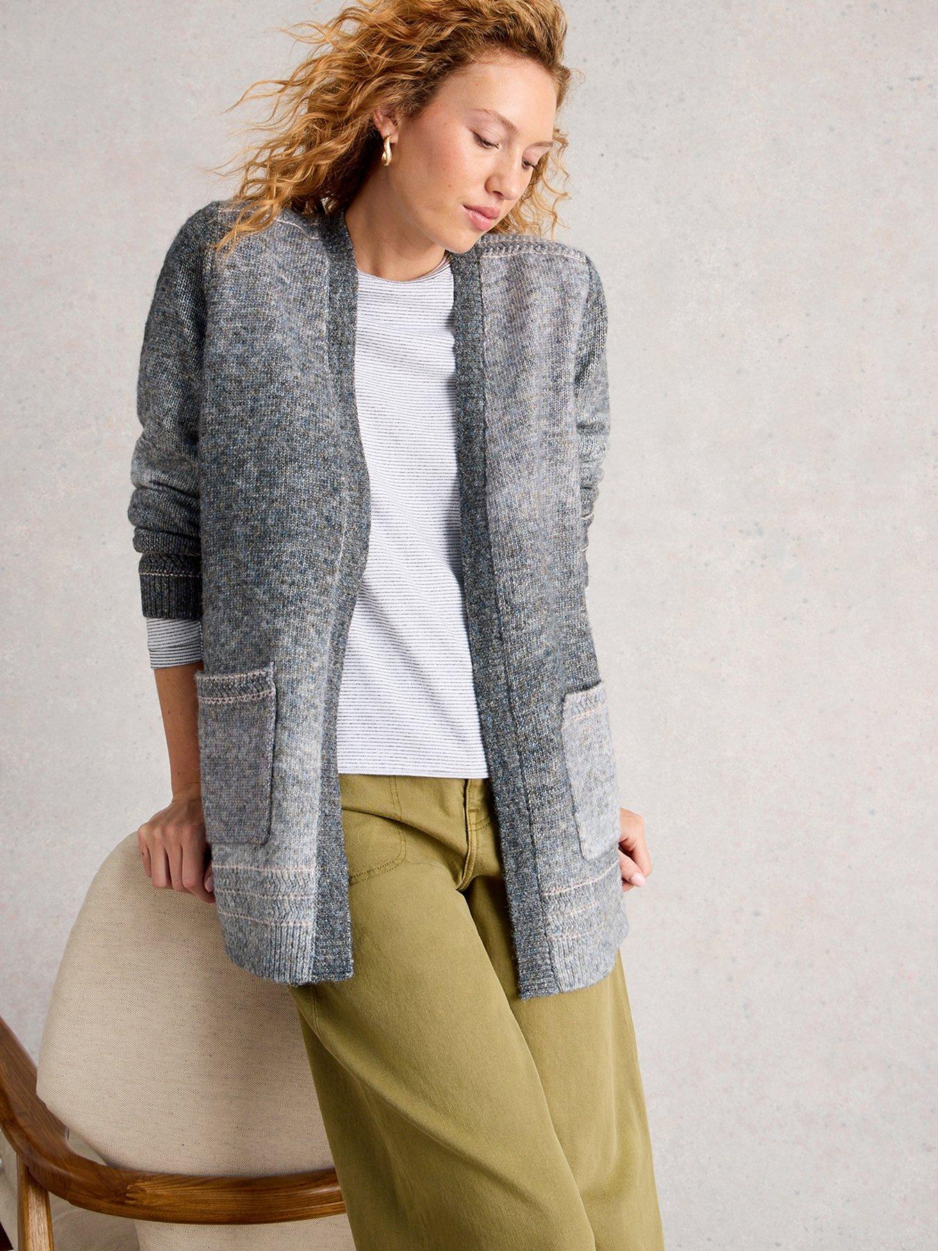 undefined Lilbet Cardigan - Grey