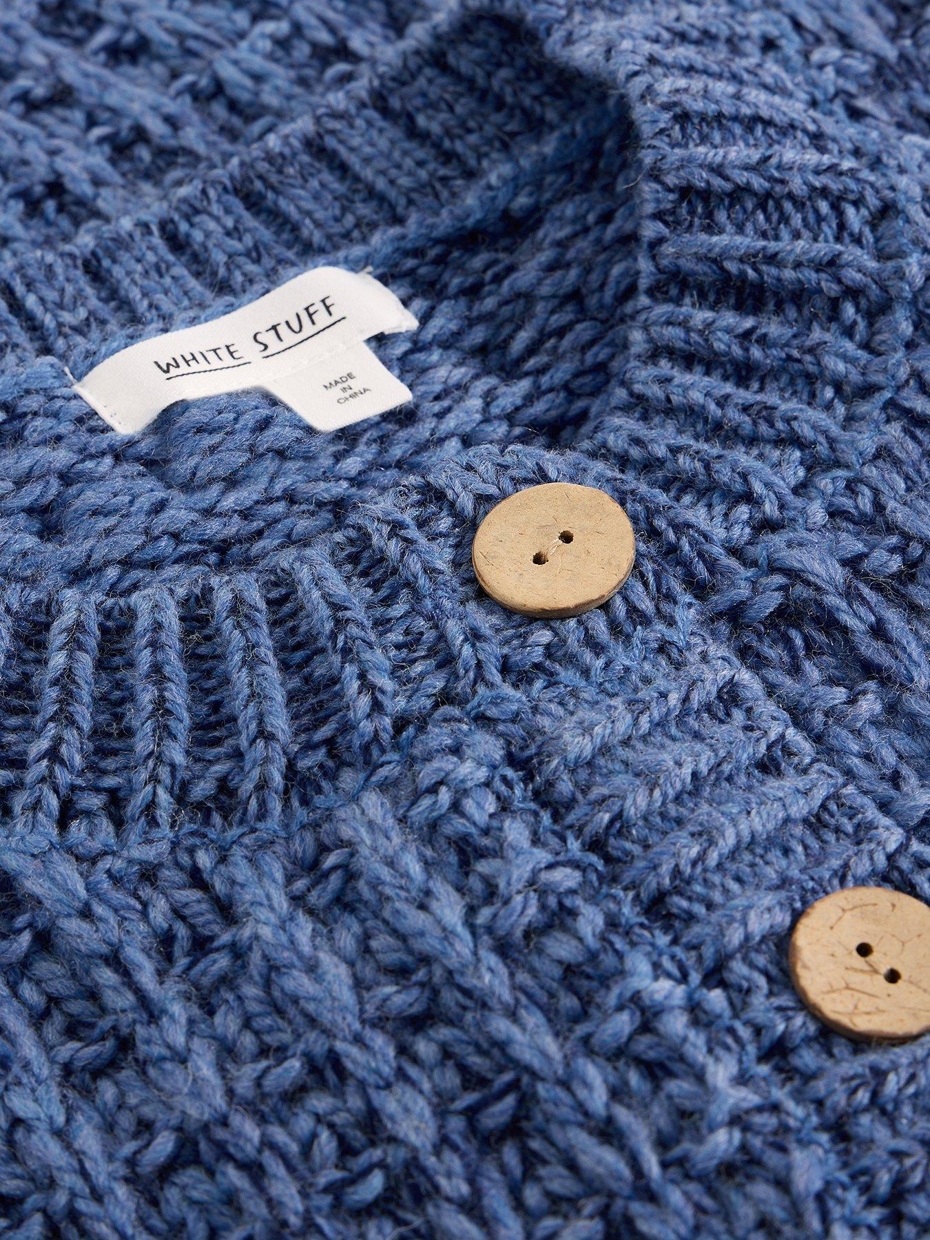 Image 6 of 6 of White Stuff Maxine Button Tank - Blue