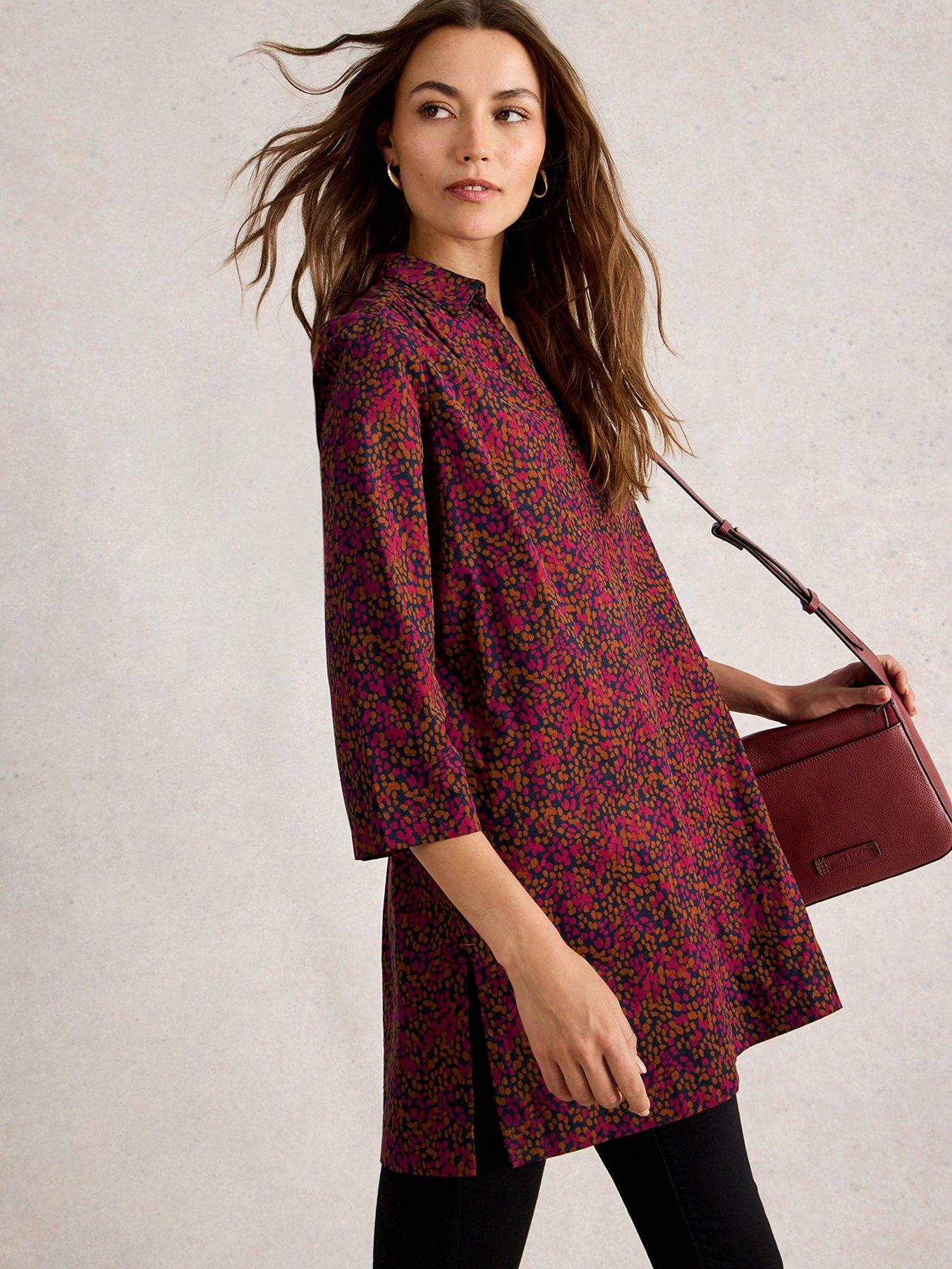 White Stuff Blake Cord Tunic - Pink