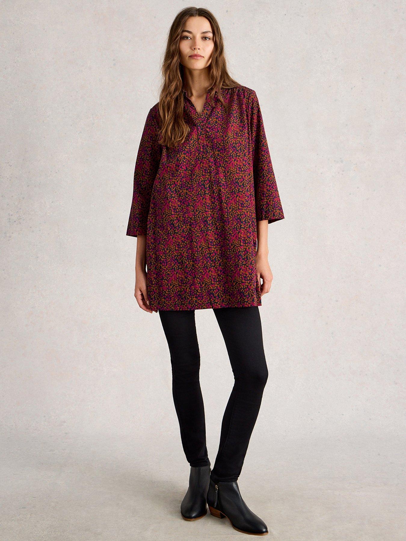  image of white-stuff-blake-cord-tunic-pink