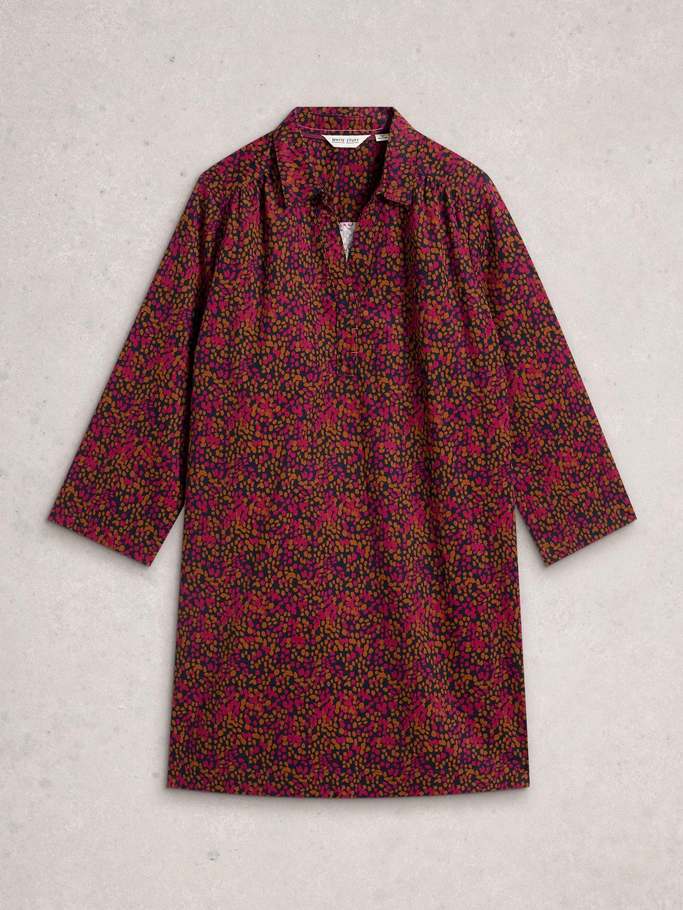  image of white-stuff-blake-cord-tunic-pink