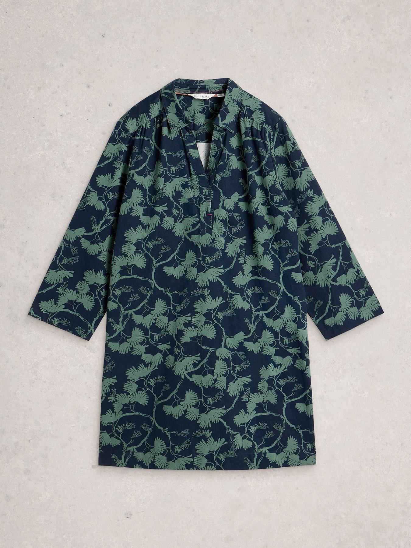 Image 5 of 6 of White Stuff Blake Cord Tunic - Navy
