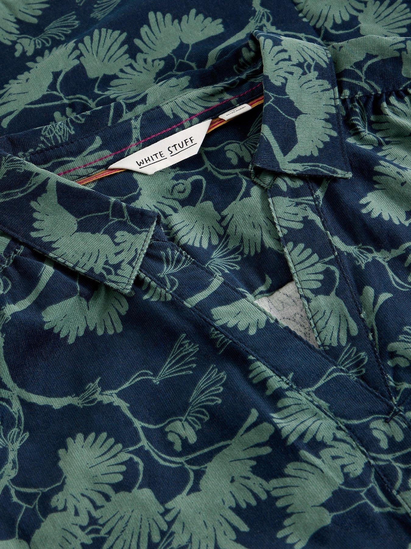 Image 6 of 6 of White Stuff Blake Cord Tunic - Navy