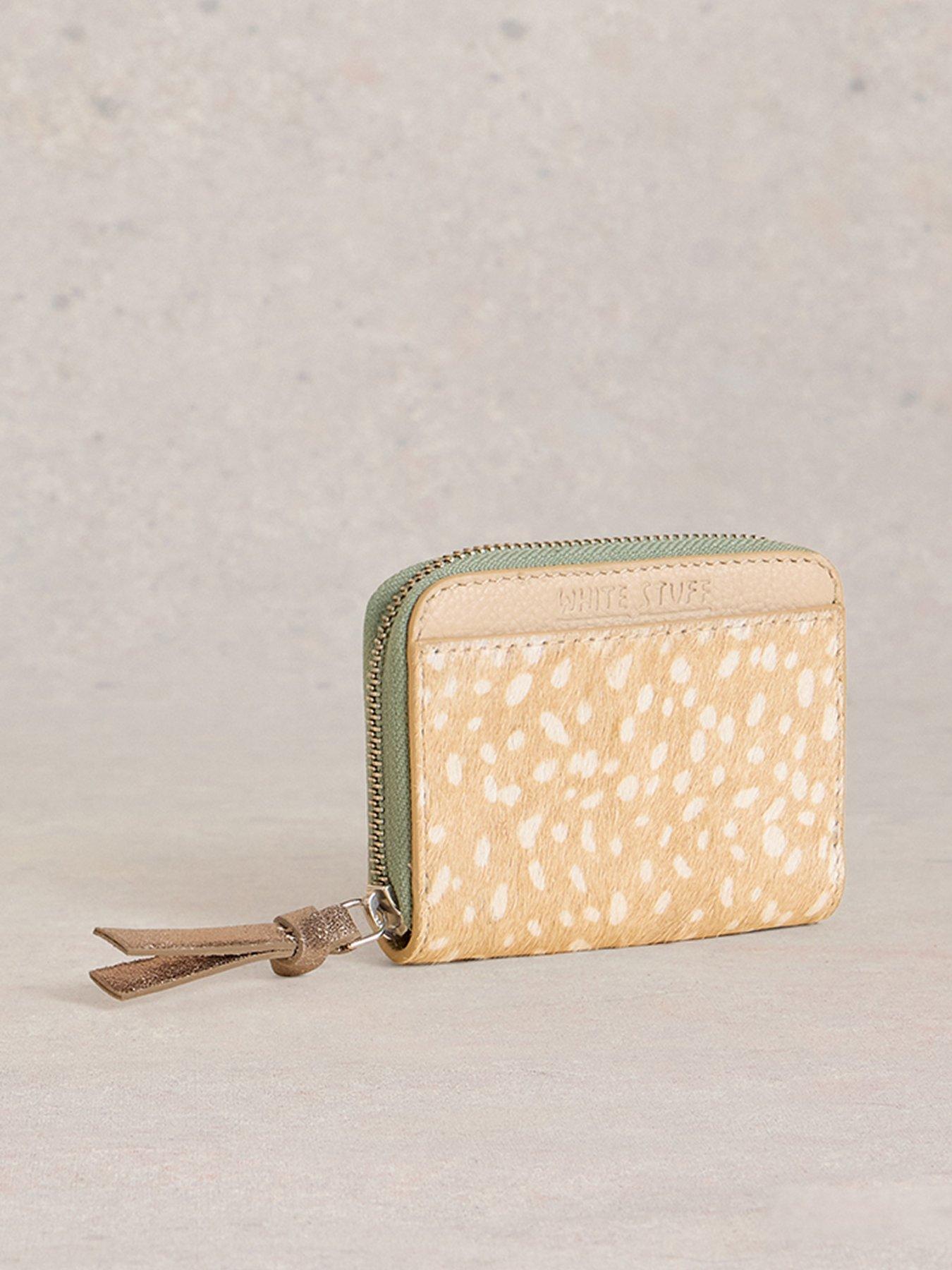 Image 1 of 4 of White Stuff Cerys Zip Around Purse - Beige