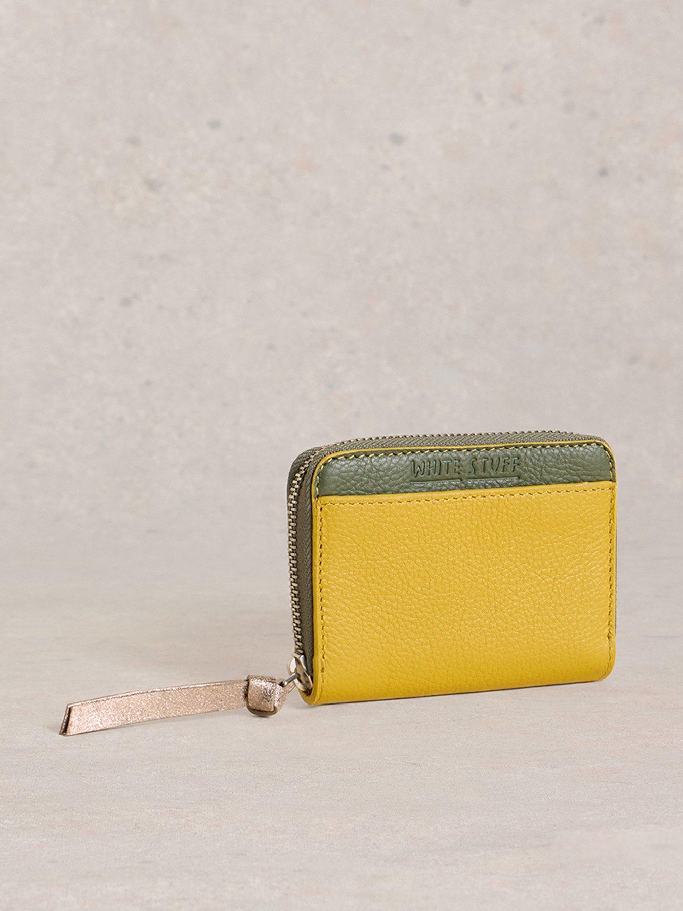 undefined Cerys Zip Around Purse - Yellow