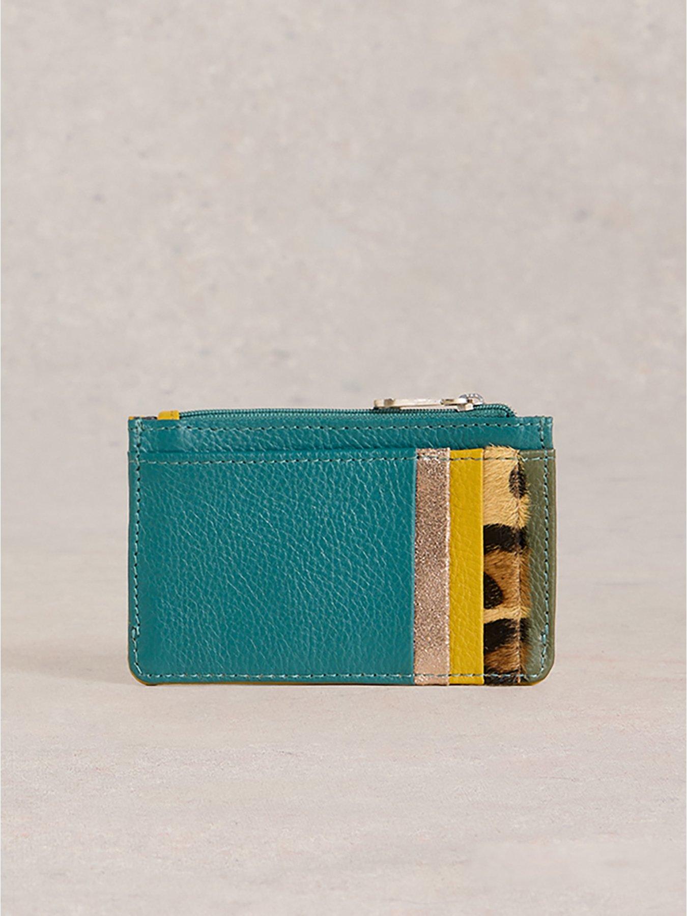 Image 3 of 4 of White Stuff Celia Card Holder Purse - Blue