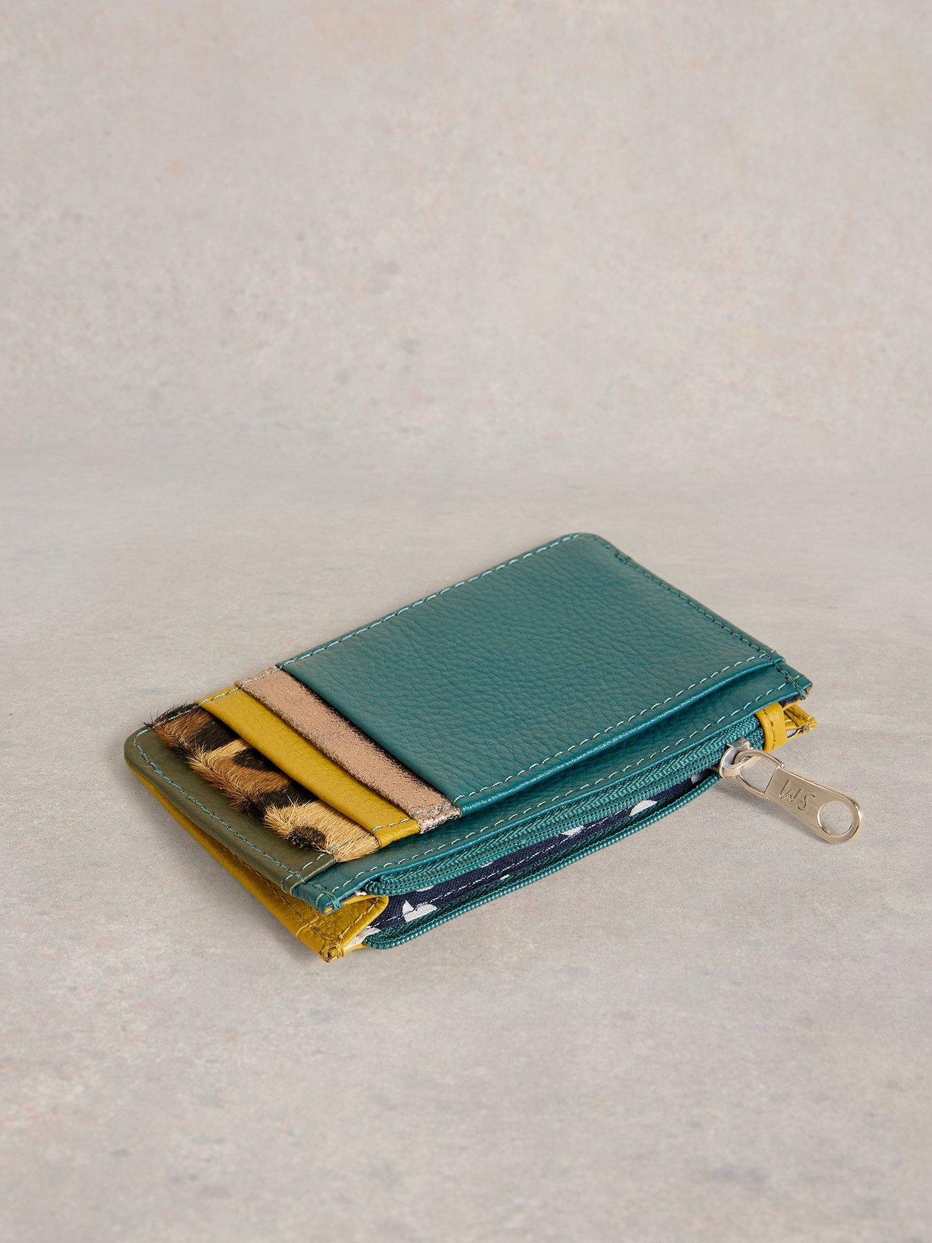 Image 4 of 4 of White Stuff Celia Card Holder Purse - Blue