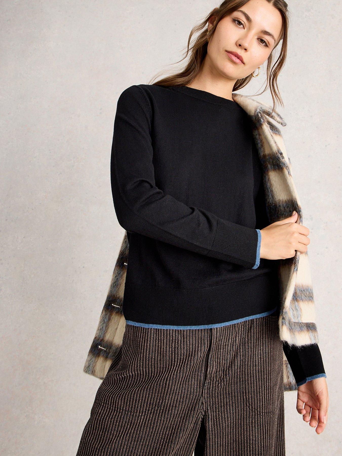 White Stuff Katie Jumper - Black