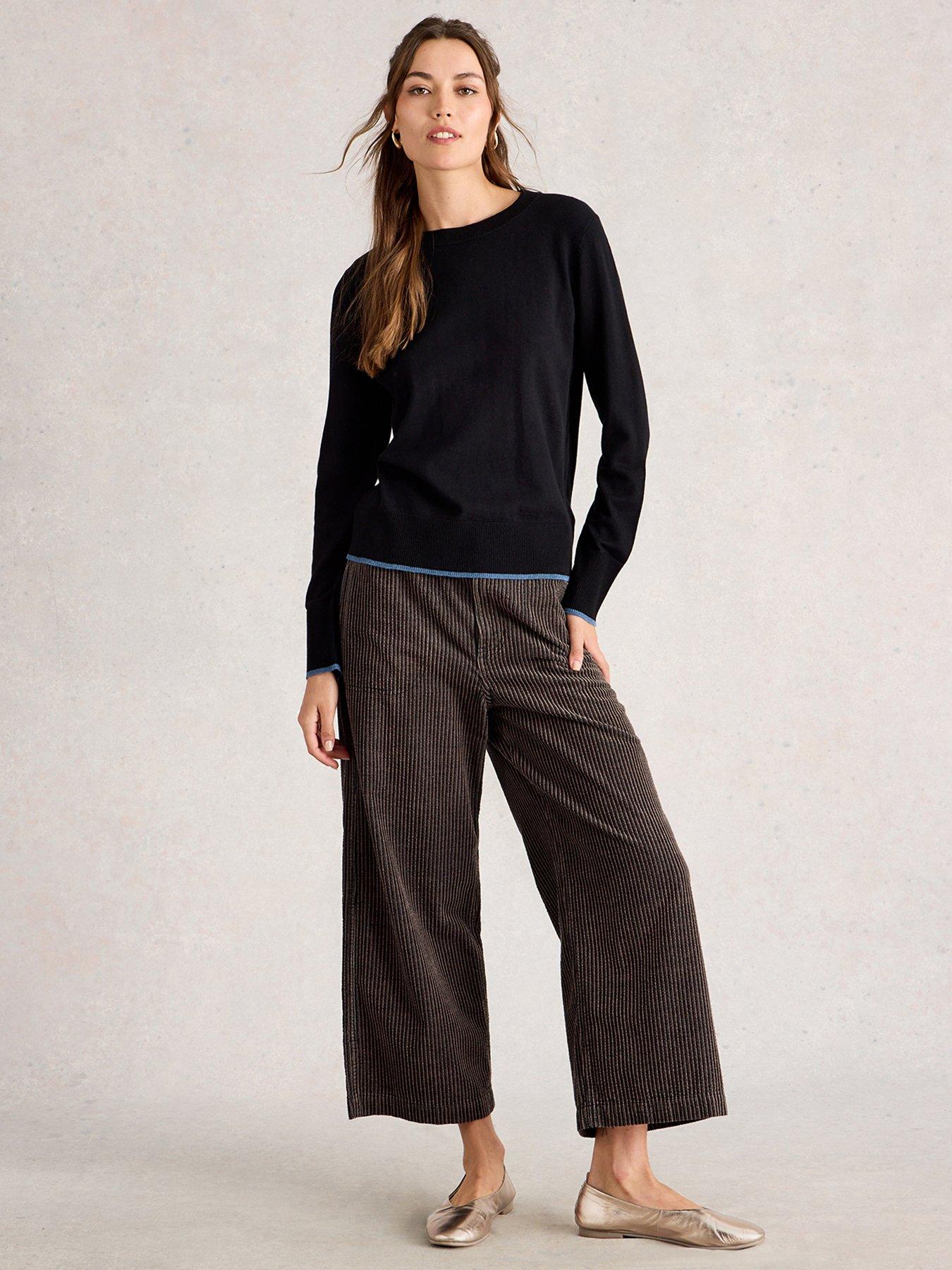 Image 3 of 6 of White Stuff Katie Jumper - Black