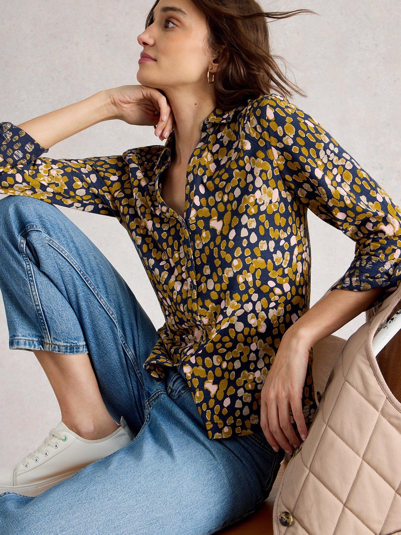 undefined Annie Jersey Shirt - Yellow