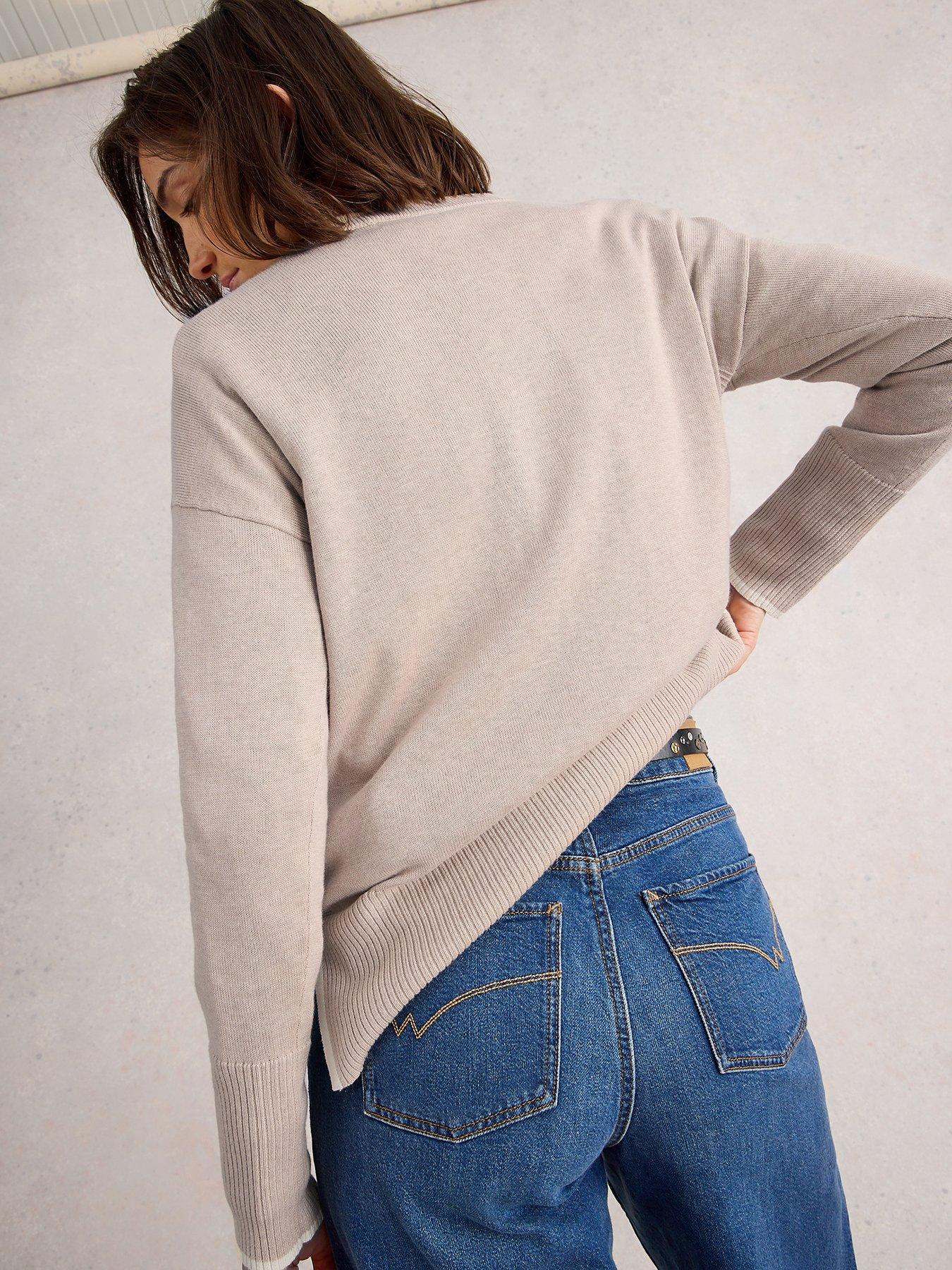 Image 2 of 6 of White Stuff Olive Jumper - Beige