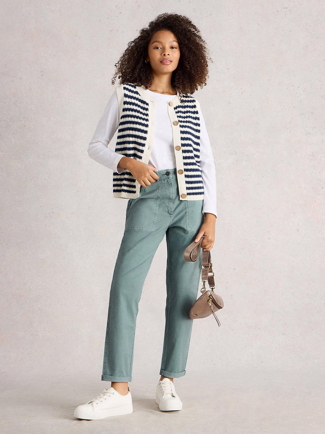 undefined Twister Chino Trouser - Blue