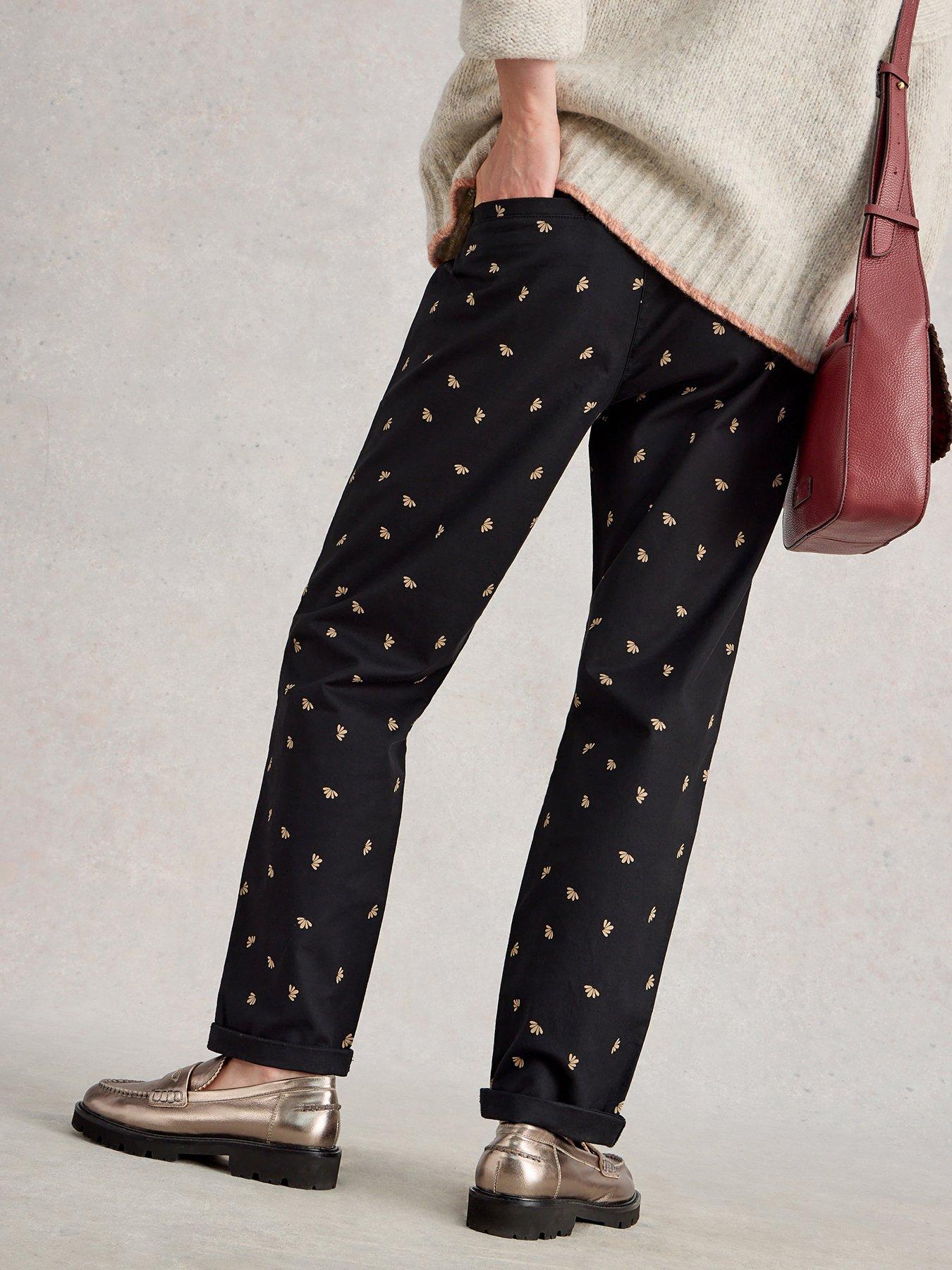 Image 2 of 6 of White Stuff Twister Chino Trouser - Black