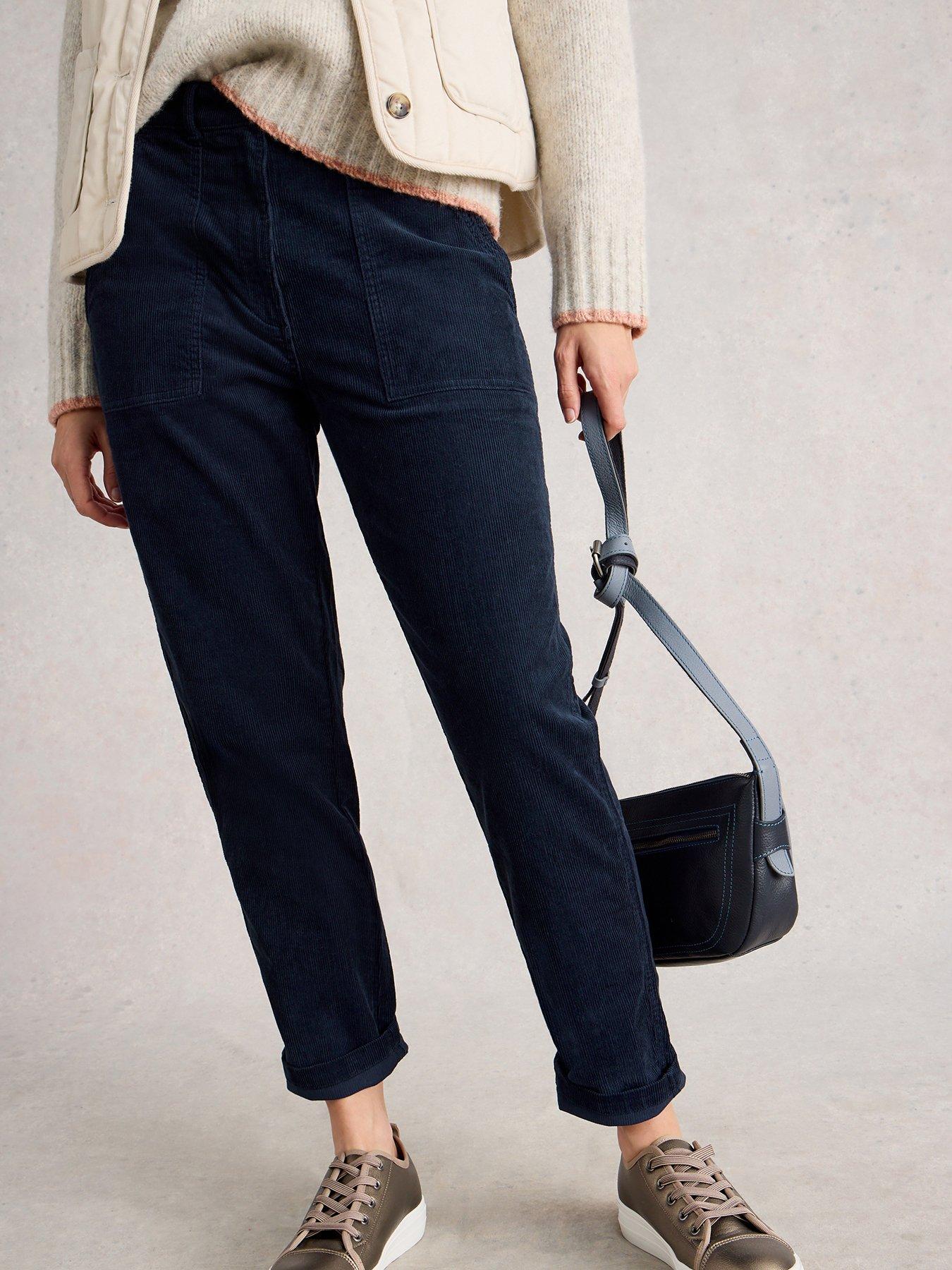 undefined Twister Cord Trouser - Navy