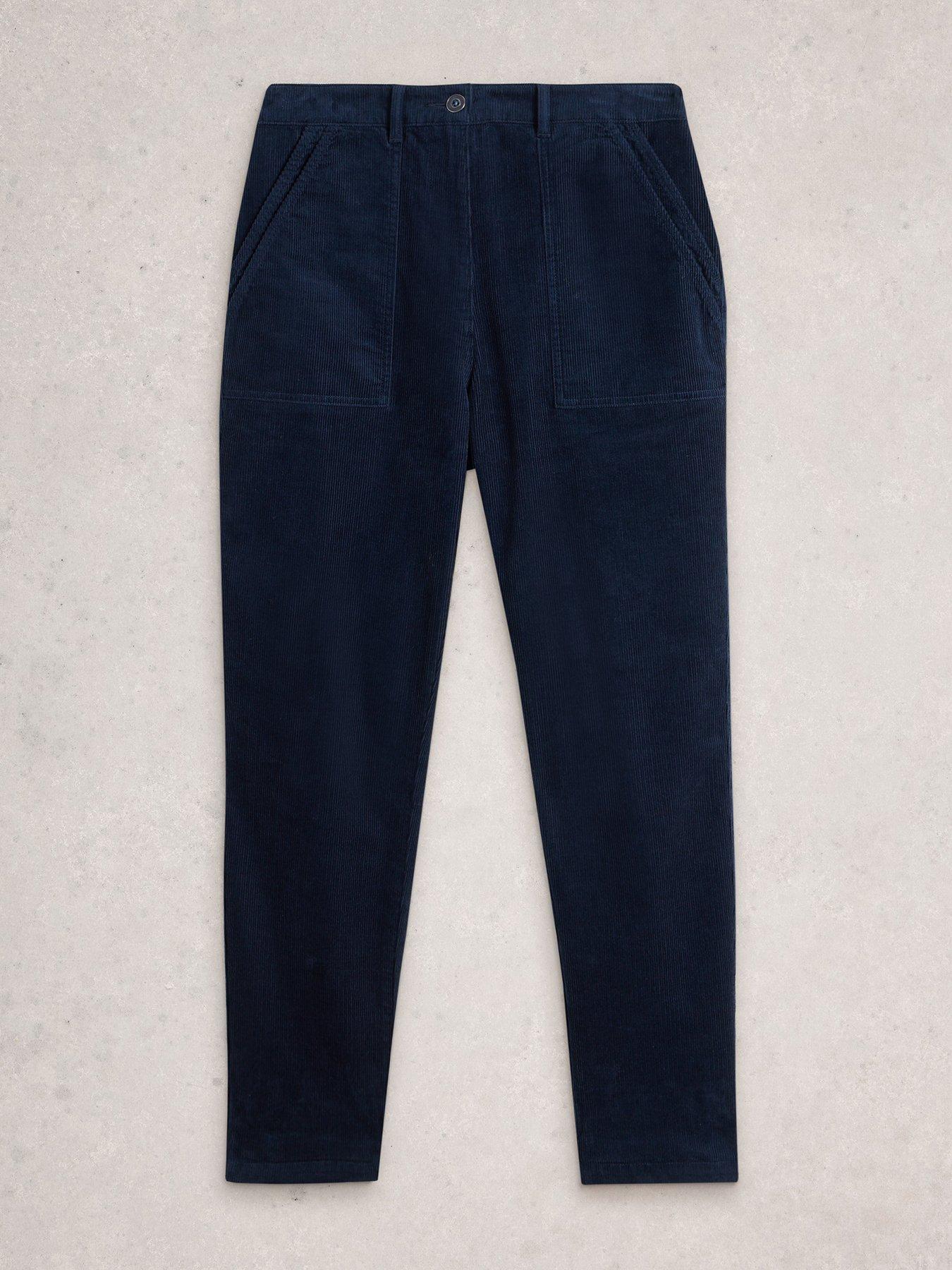 Image 5 of 6 of White Stuff Twister Cord Trouser - Navy