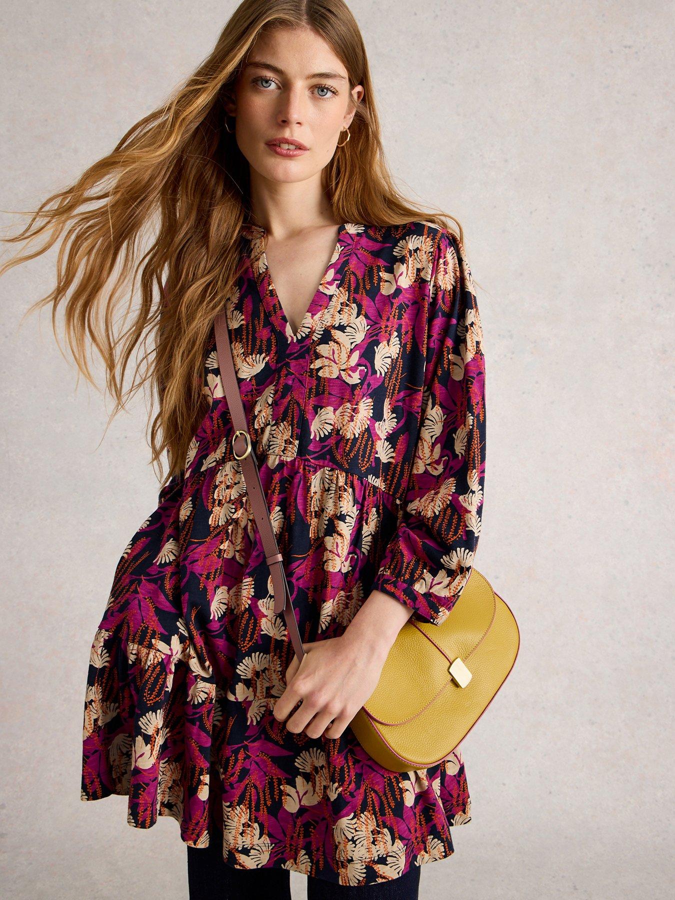 Image 1 of 6 of White Stuff Marta Tunic - Navy