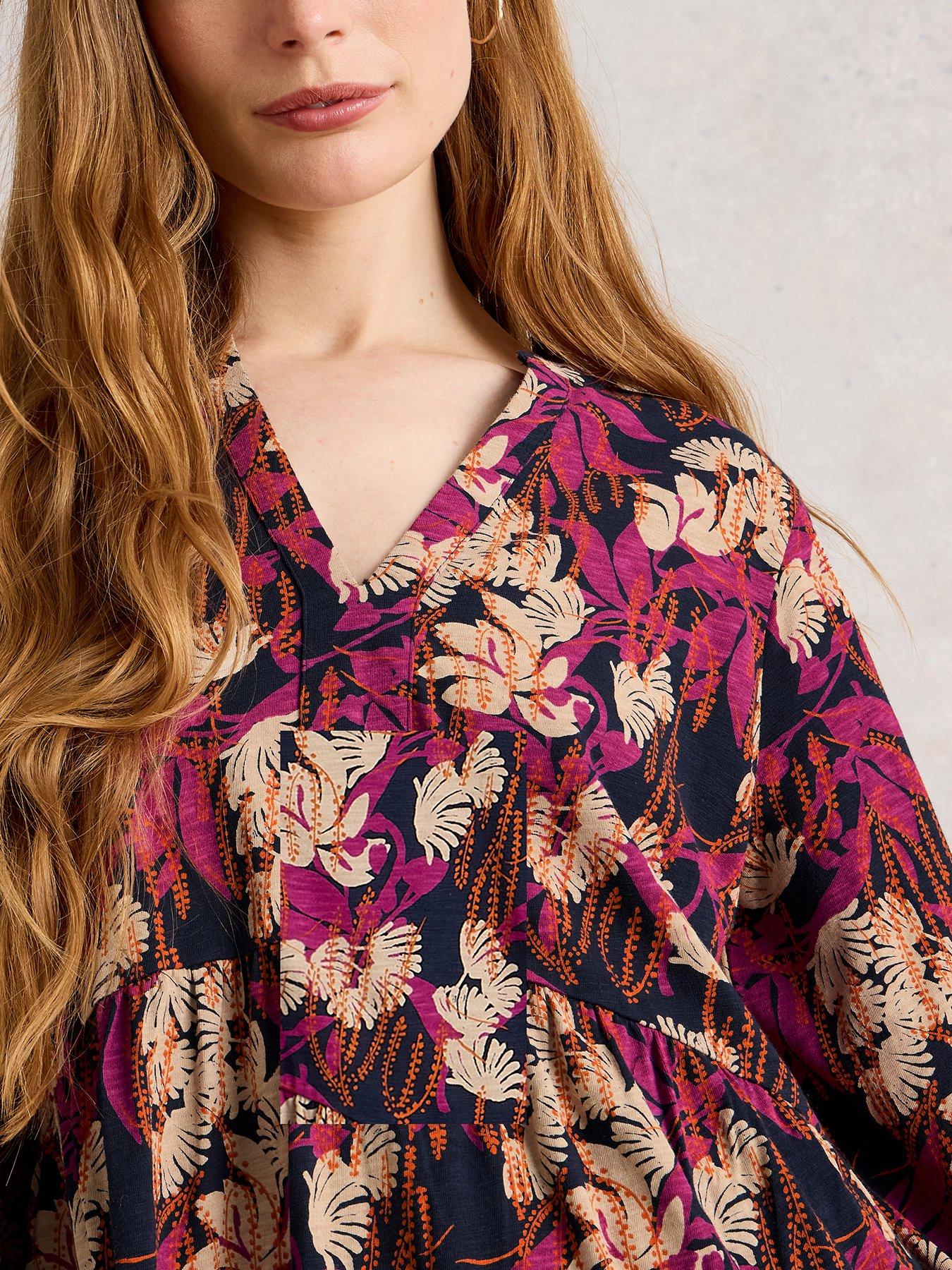 Image 4 of 6 of White Stuff Marta Tunic - Navy