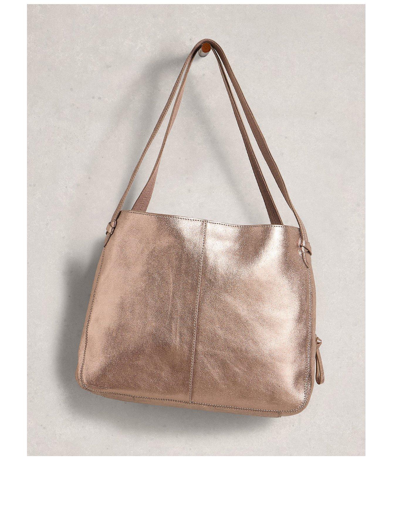  image of white-stuff-hettie-leather-tote-gold