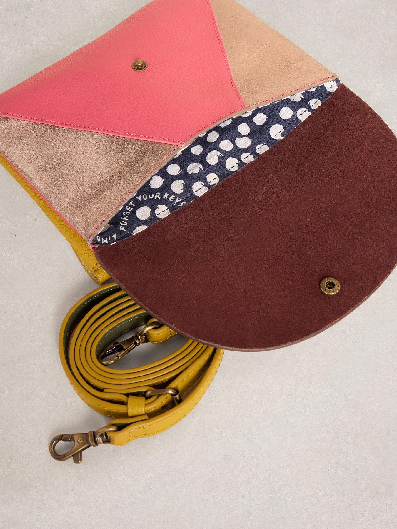 Image 3 of 4 of White Stuff Coco Convertible Crossbody Bag - Yellow