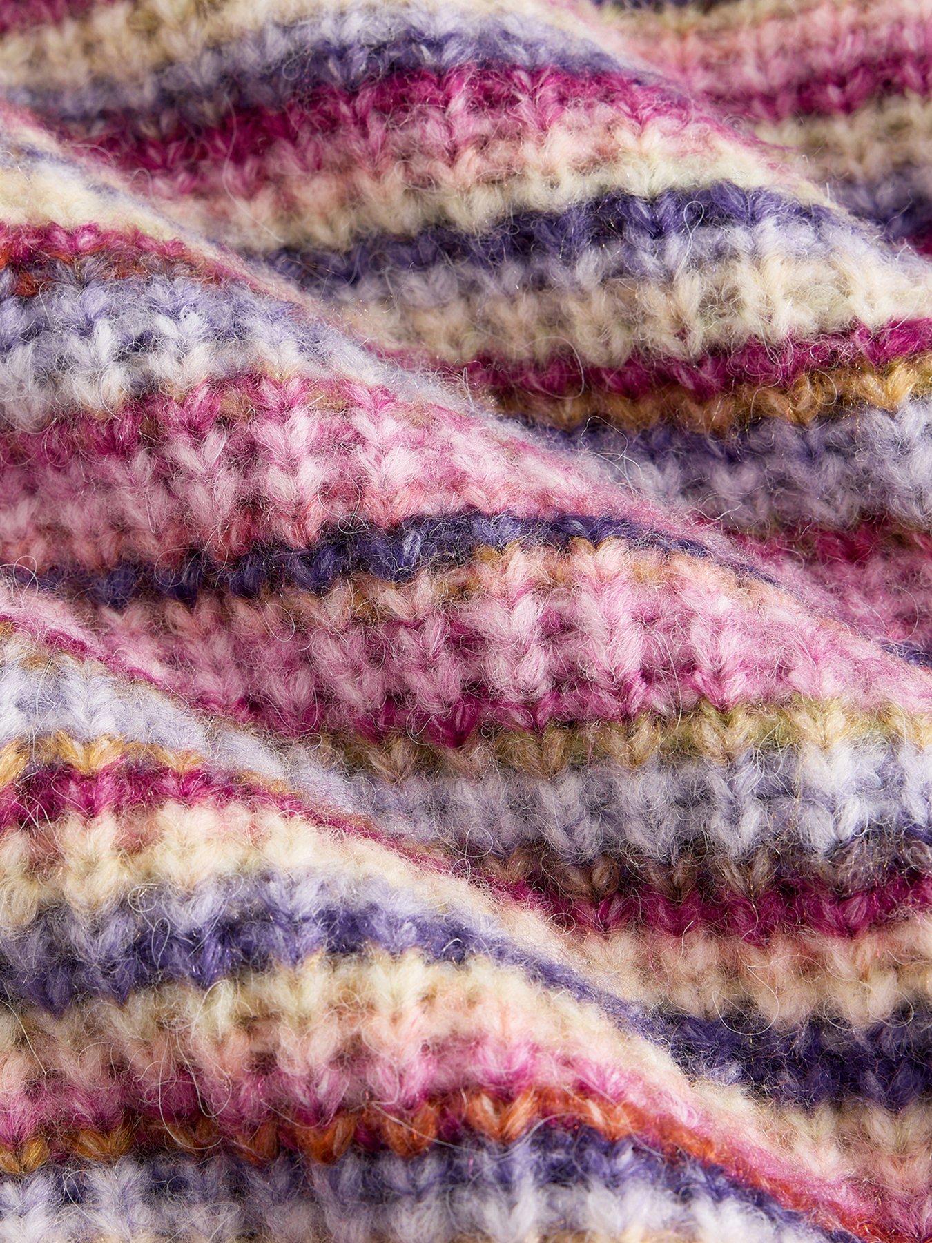 Image 6 of 6 of White Stuff Suzanna Spacedye Jumper - Pink