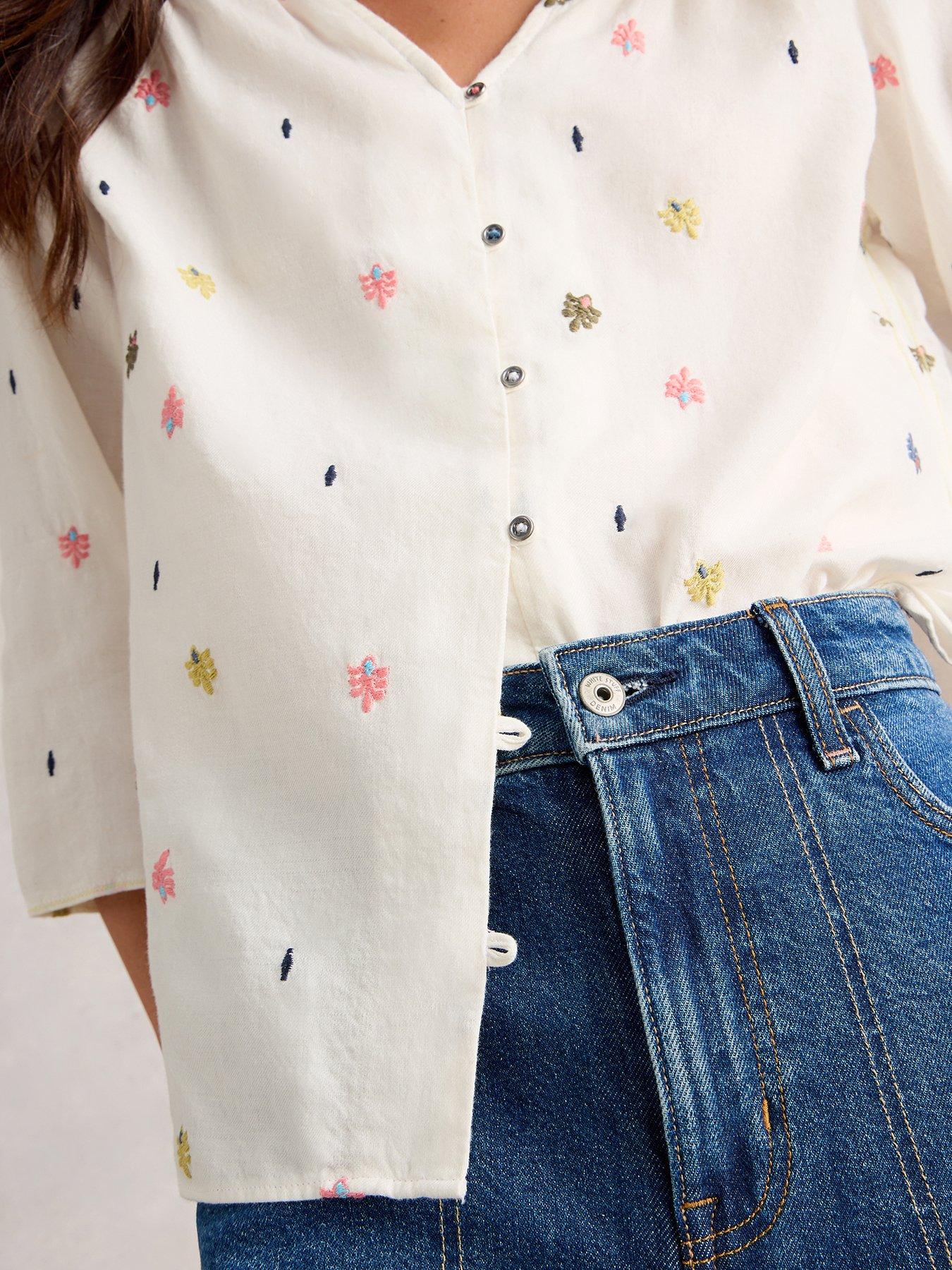  image of white-stuff-rae-cotton-top-white