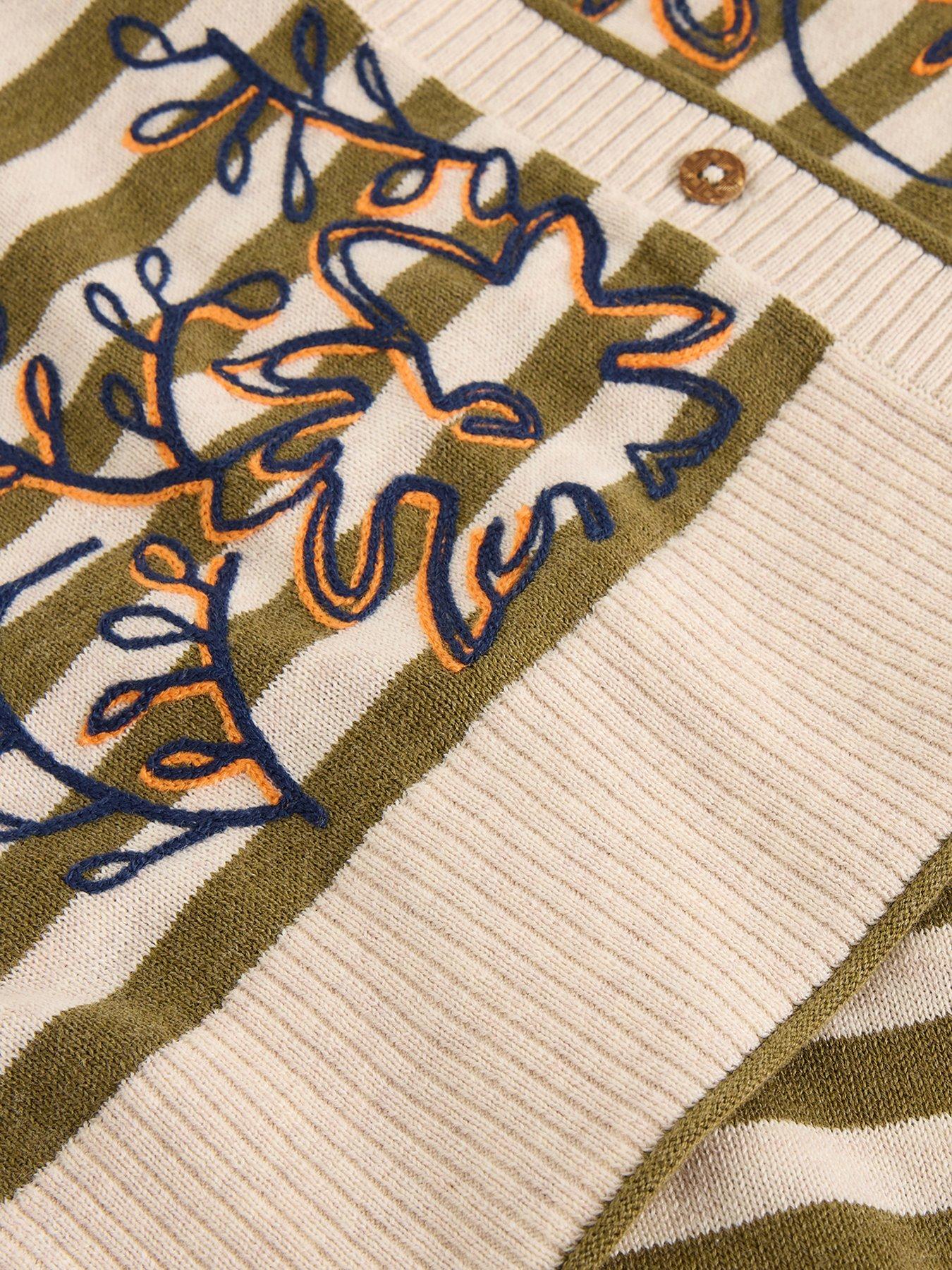 Image 6 of 6 of White Stuff Lulu Emb Cardi - Beige