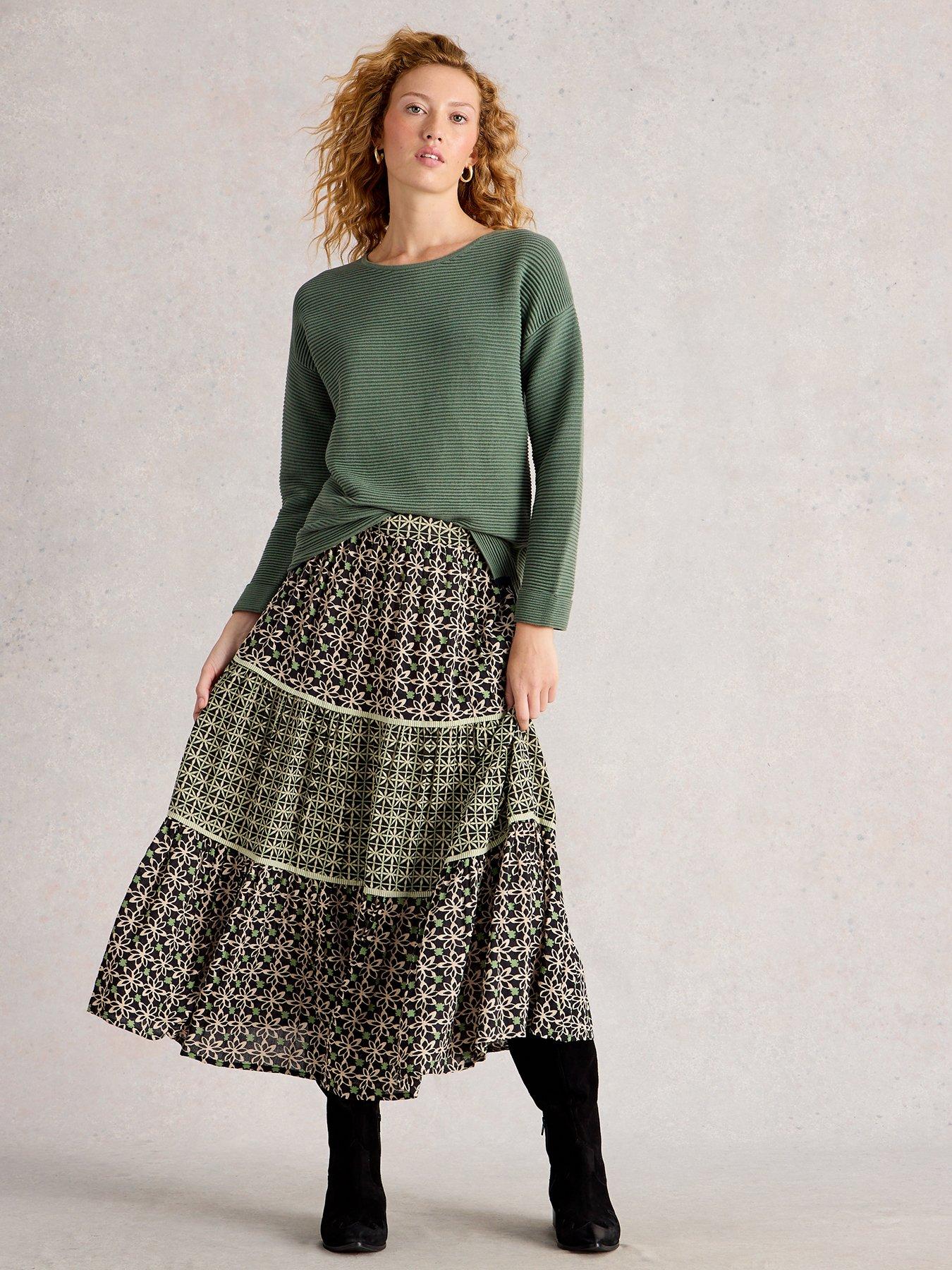 Image 3 of 6 of White Stuff Jana Jumper - Green