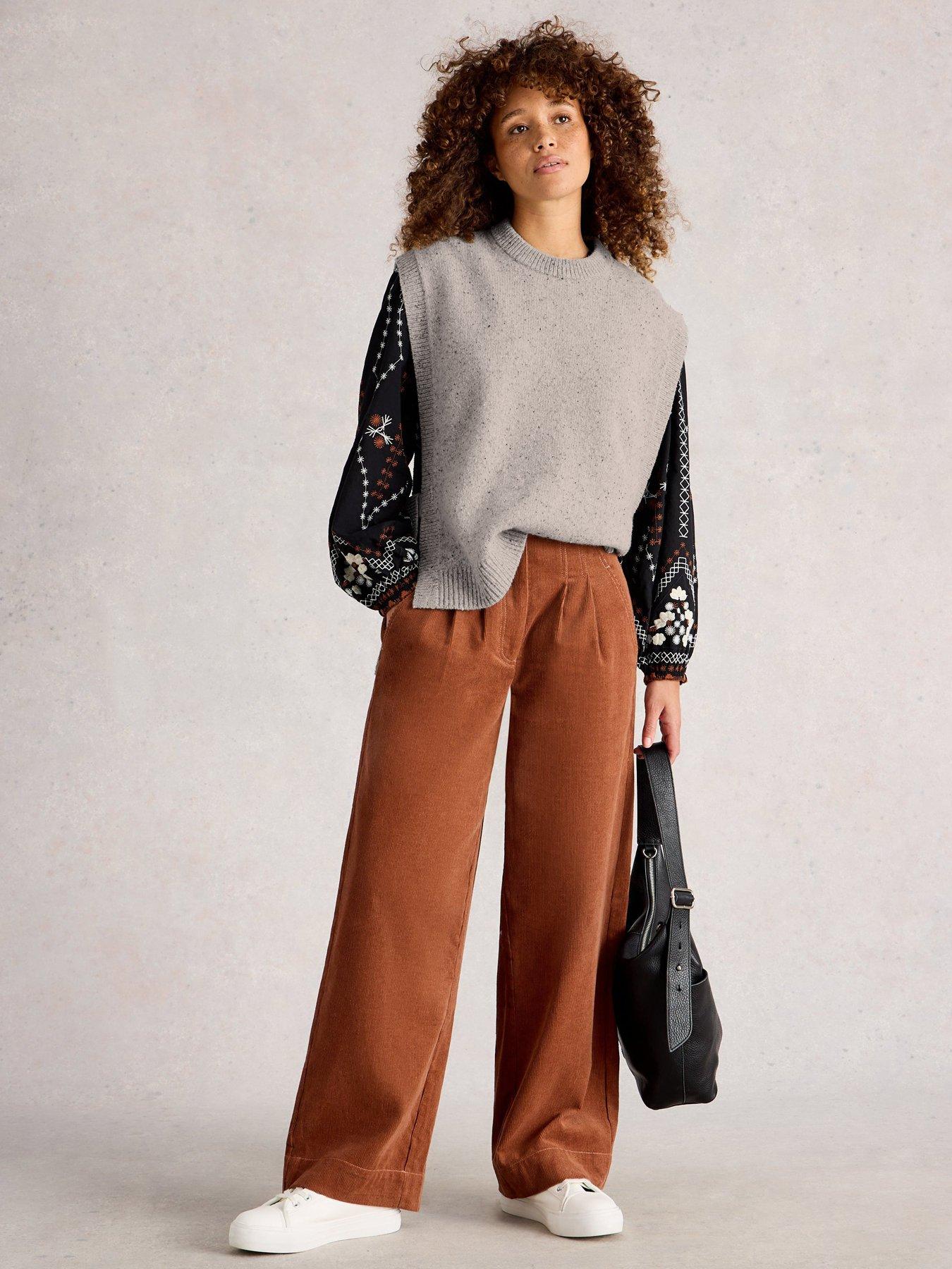 Image 3 of 5 of White Stuff Tanya Tabard Poncho - Grey