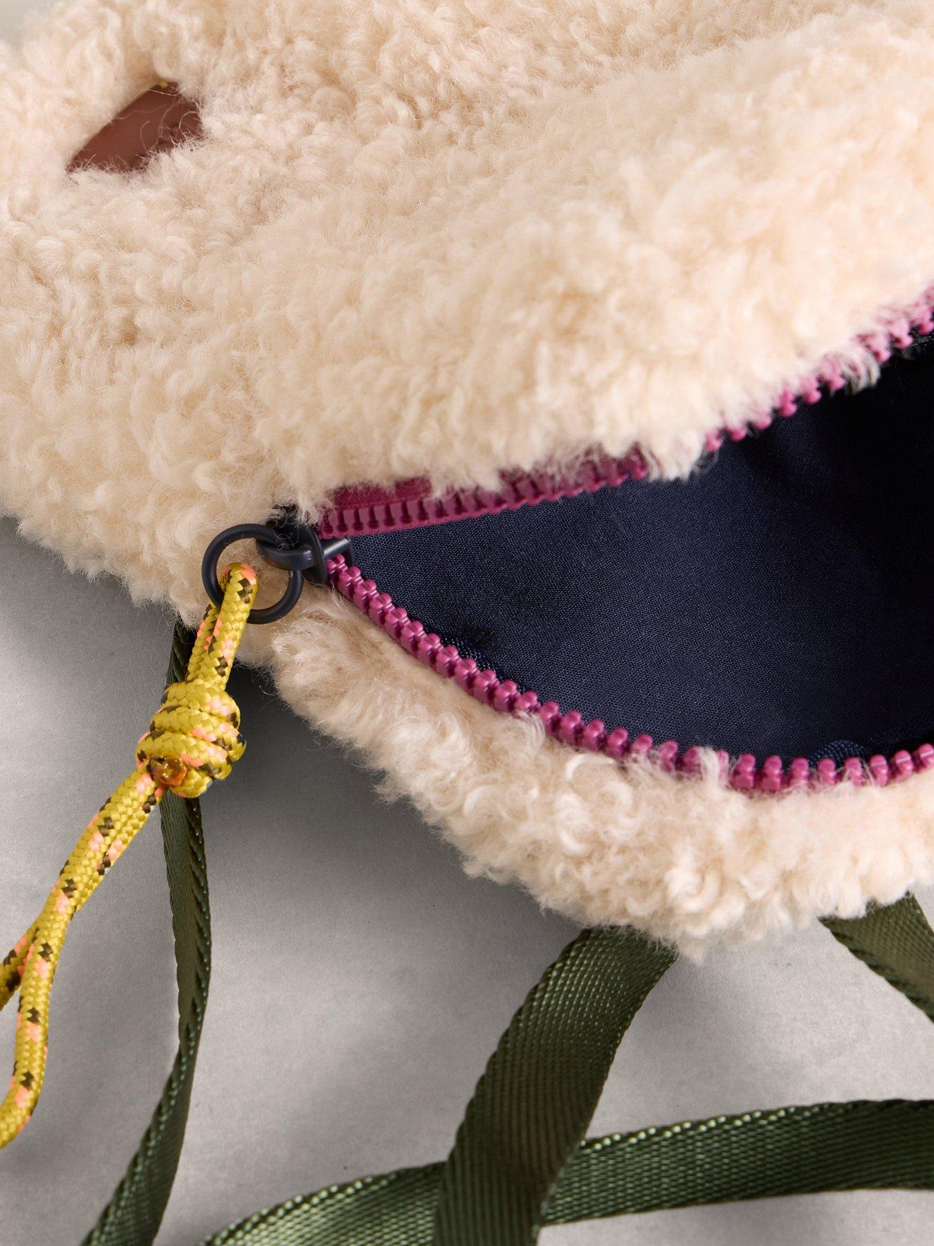Image 3 of 4 of White Stuff Meadow Borg Phone Bag - Beige