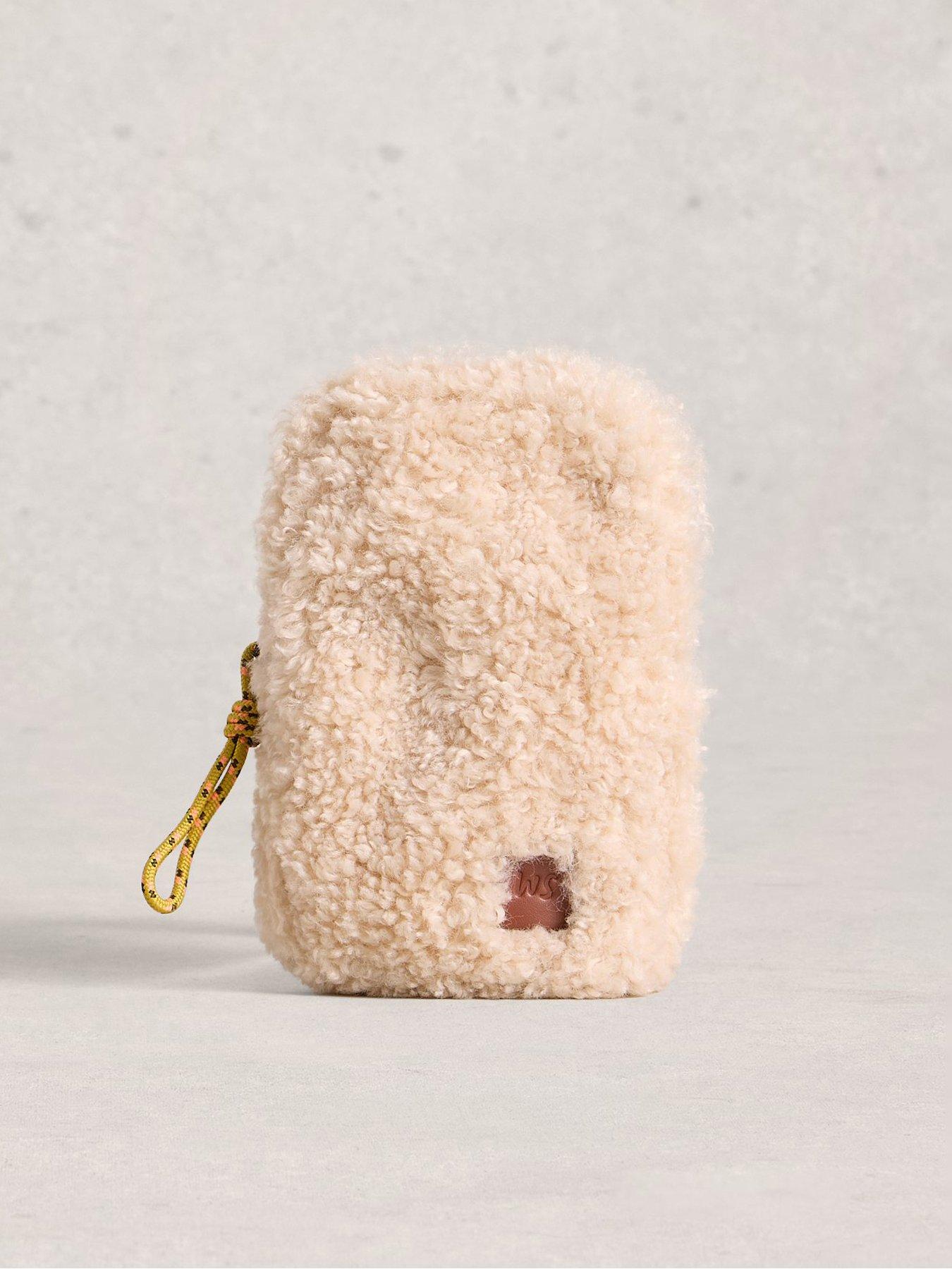 Image 4 of 4 of White Stuff Meadow Borg Phone Bag - Beige