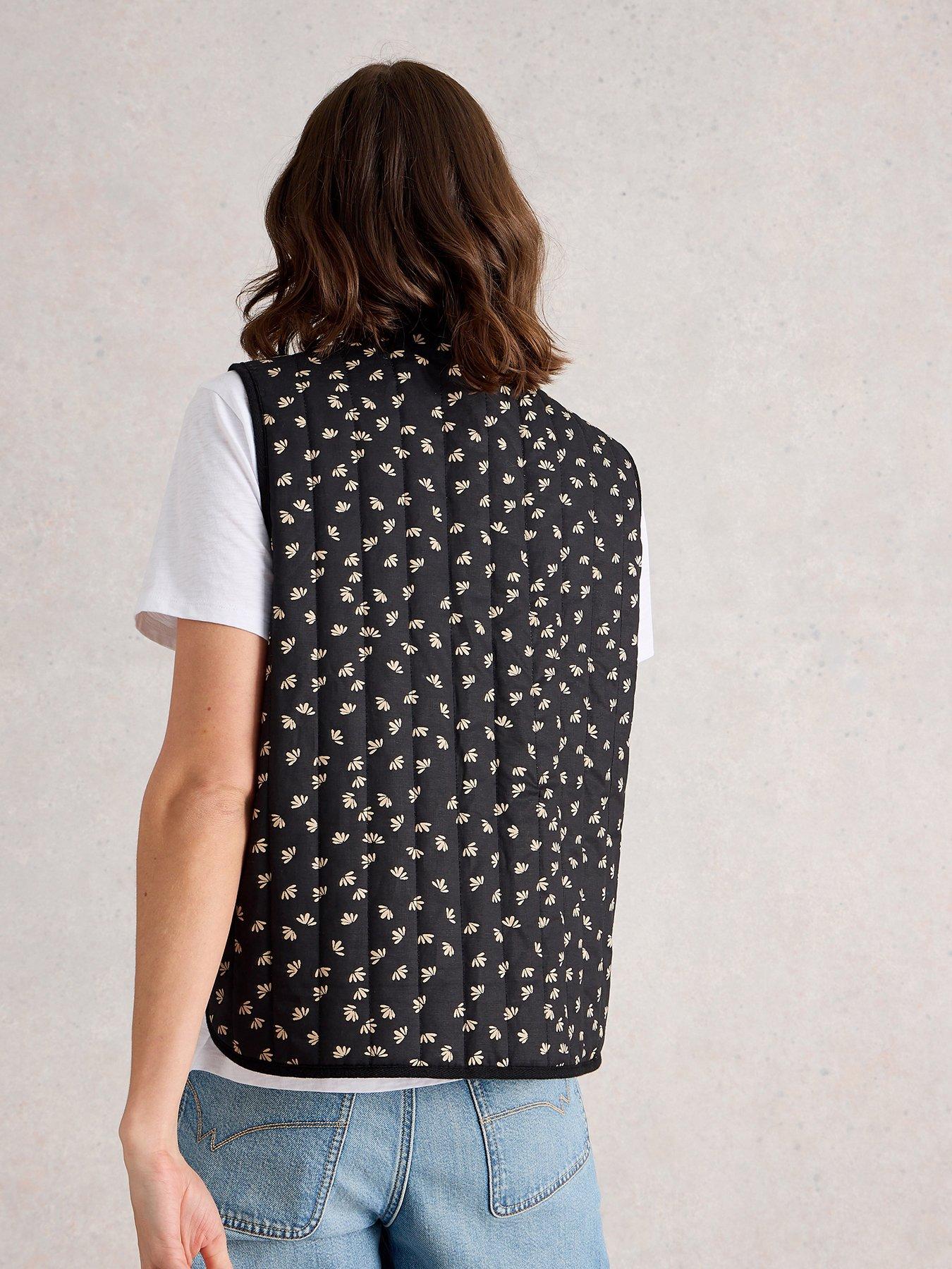  image of white-stuff-emma-reversible-gilet-black